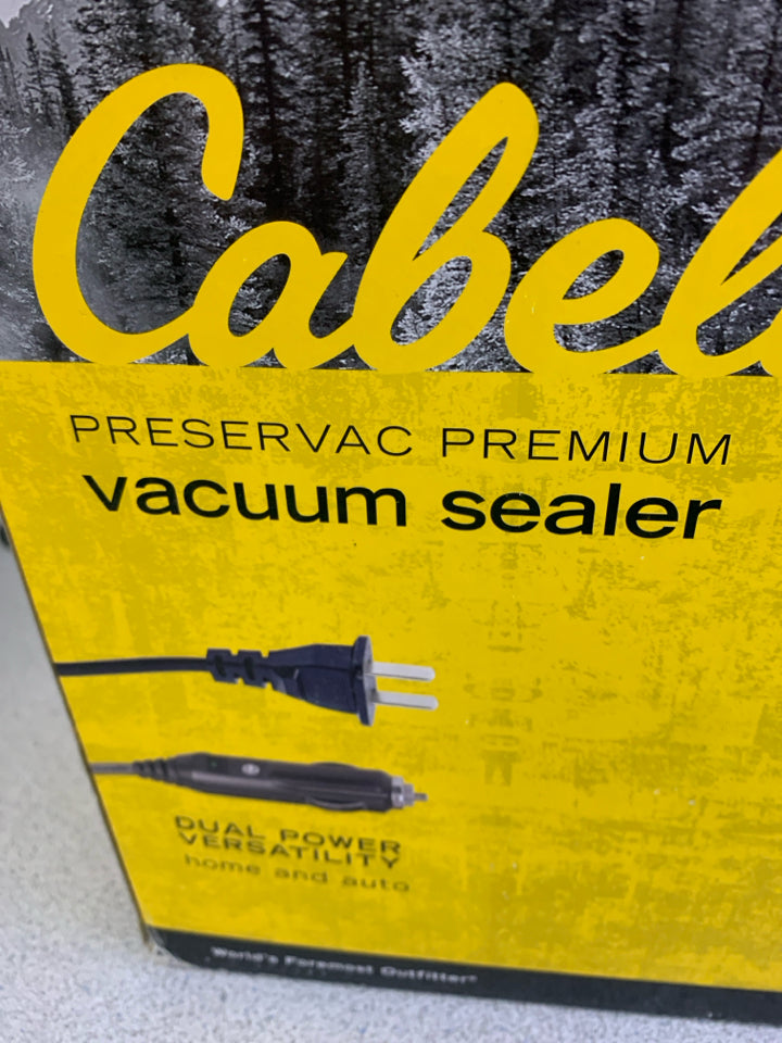 NIB CABELA'S VACUUM SEALER.