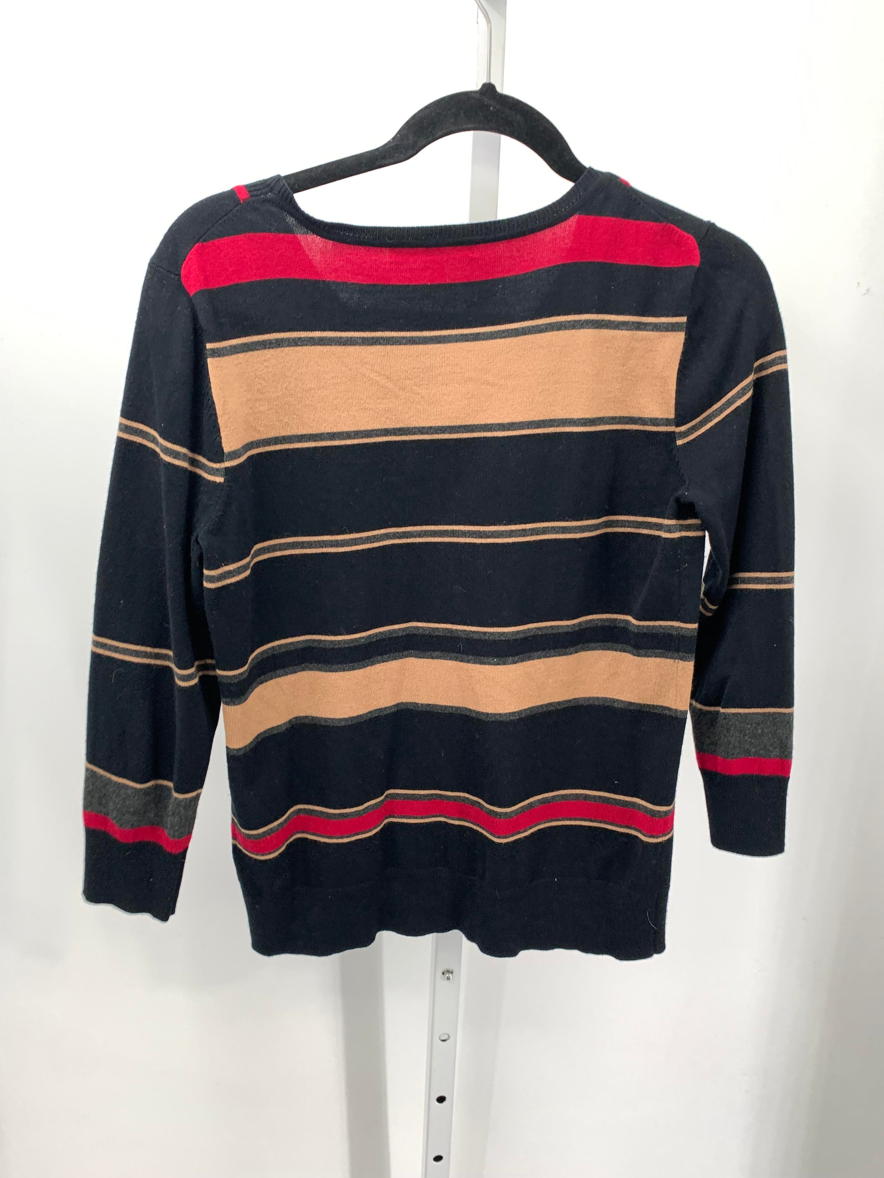 Cable & Gauge Size Small Misses Long Slv Sweater