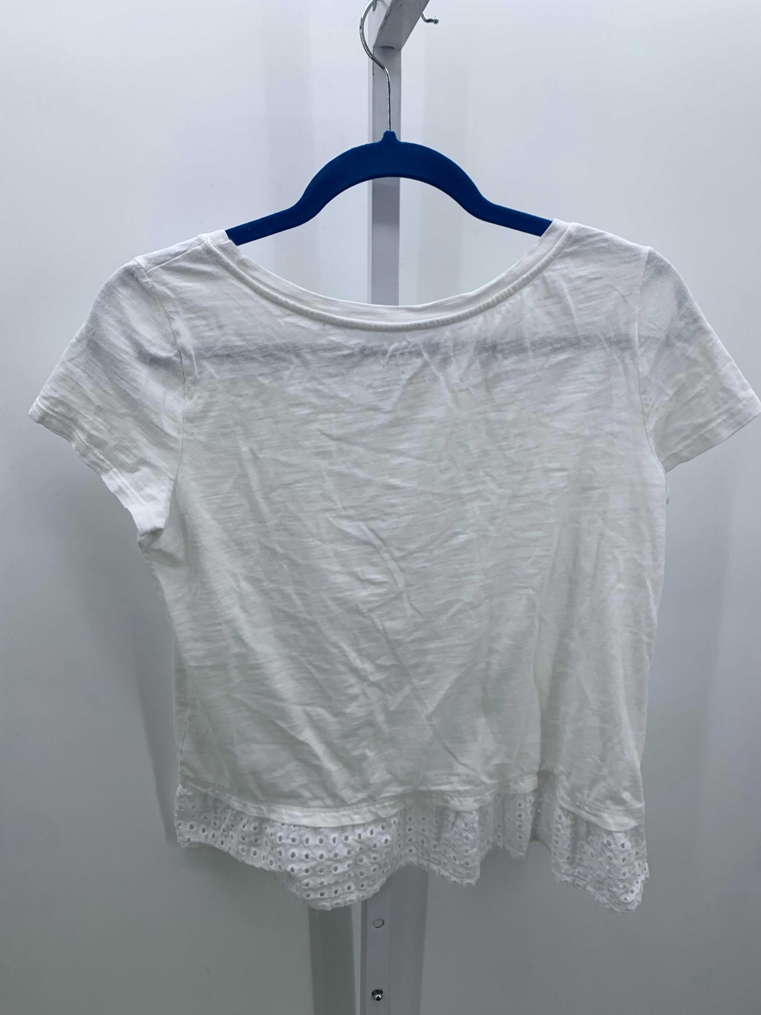 Talbots Size X Small Petite Petite Short Sleeve Shirt