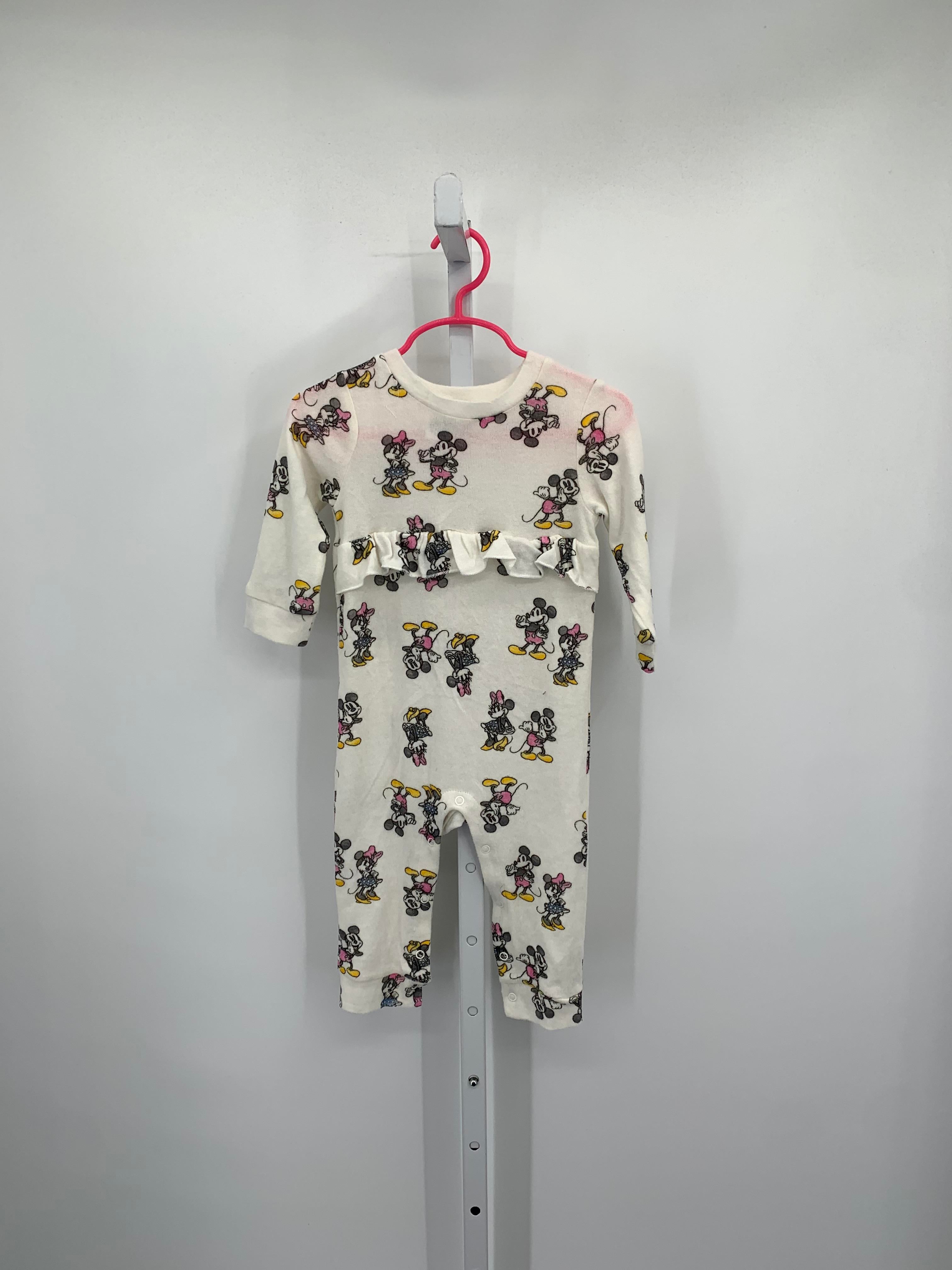 Disney Baby Size 18 Months Girls Long Slv. Romper