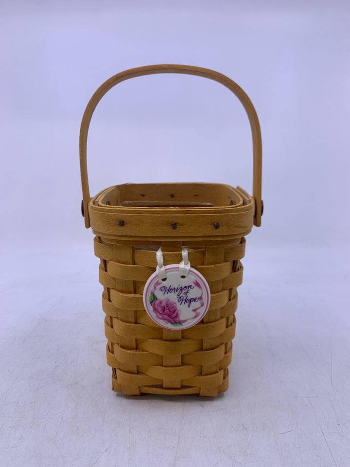 1998 HORIZON OF HOPE BASKET W/ PROTECTOR & TIE-ON.