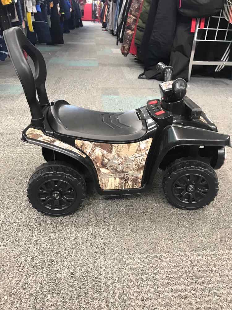 RealTree Black Push Car