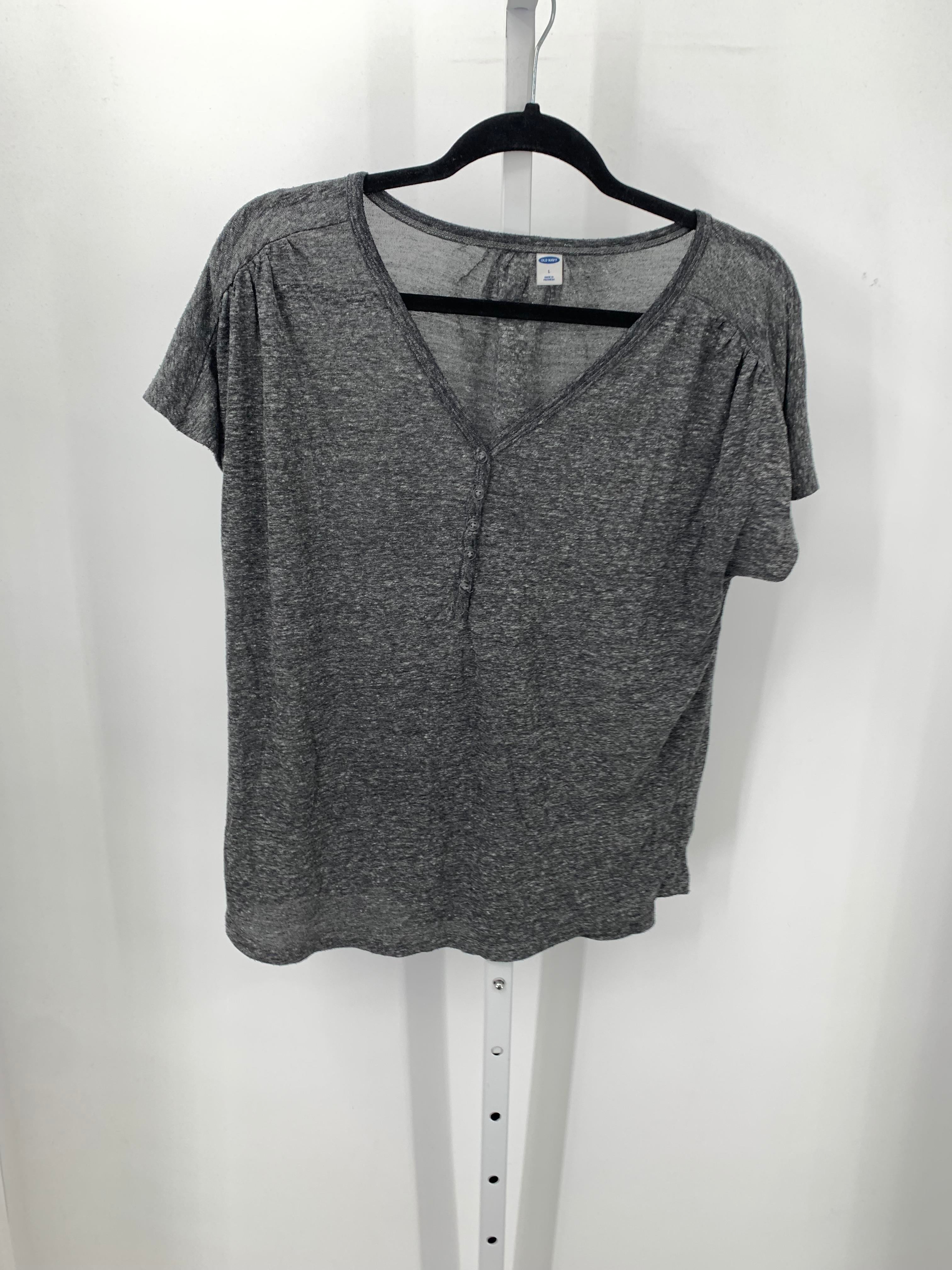 Old Navy Size Large Misses Short Sleeve Shirt