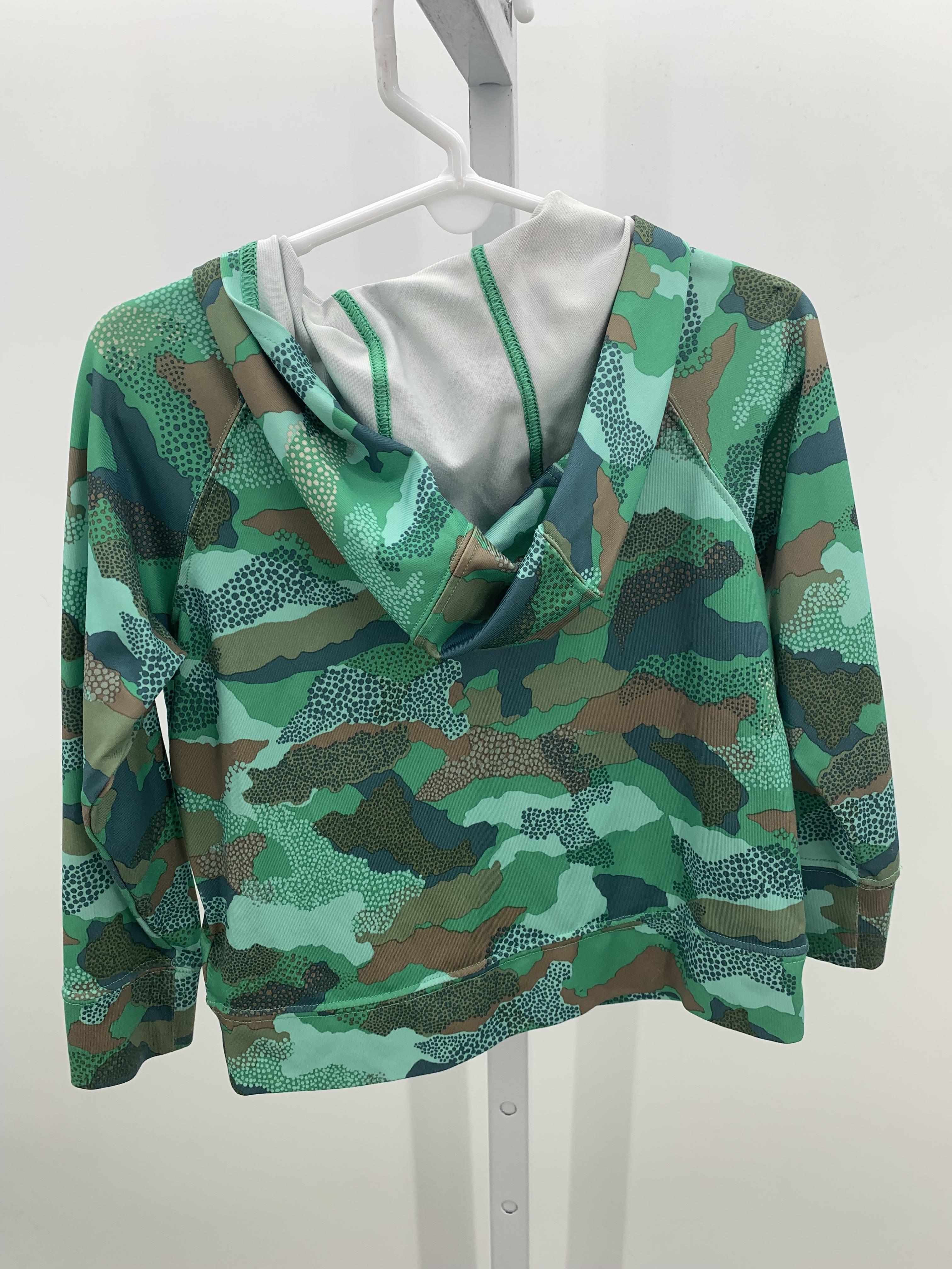 PATTERN HOODED TOP
