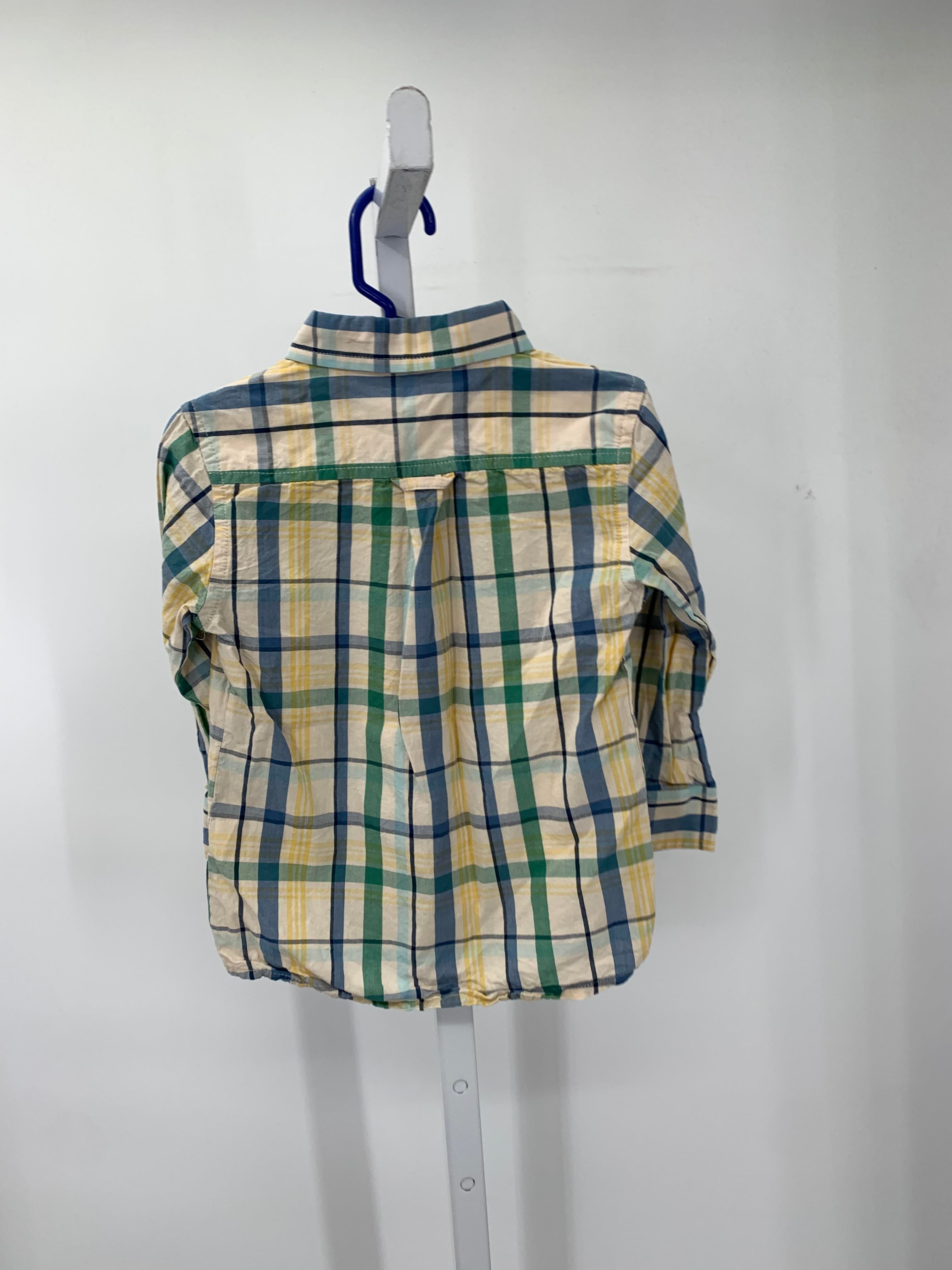 BLUE GREEN PLAID.