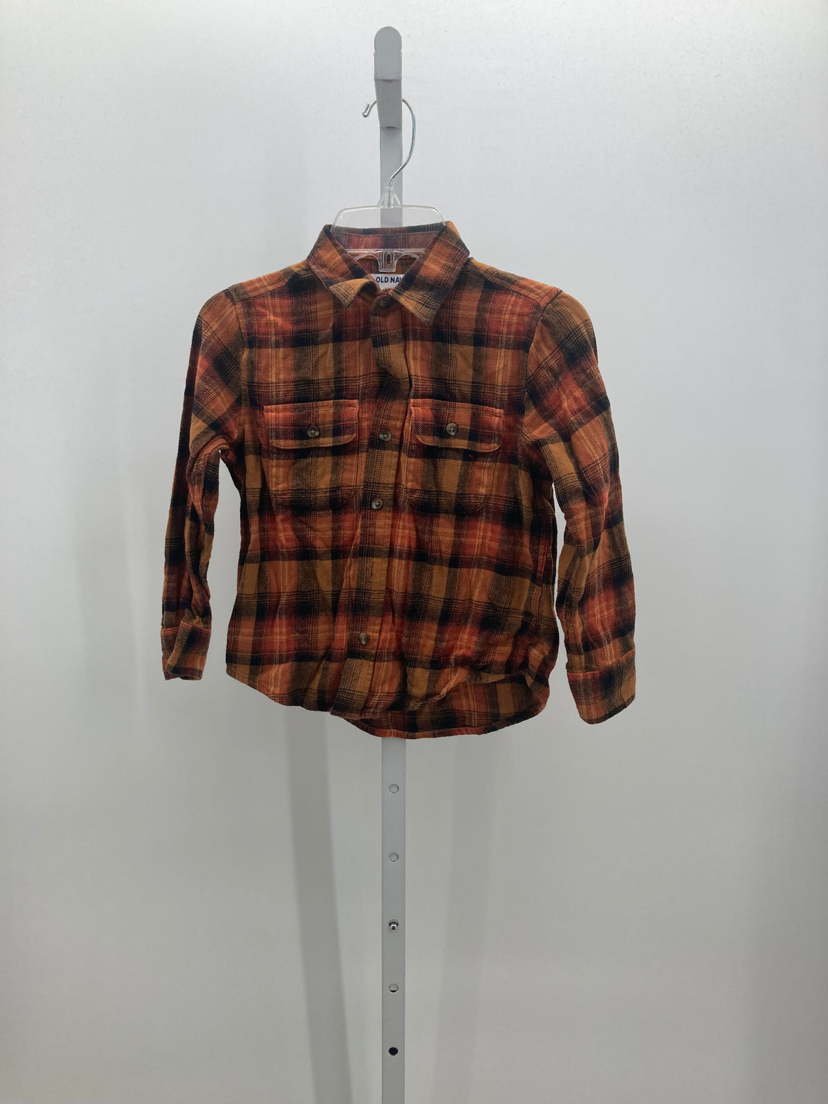 PLAID BTN DOWN
