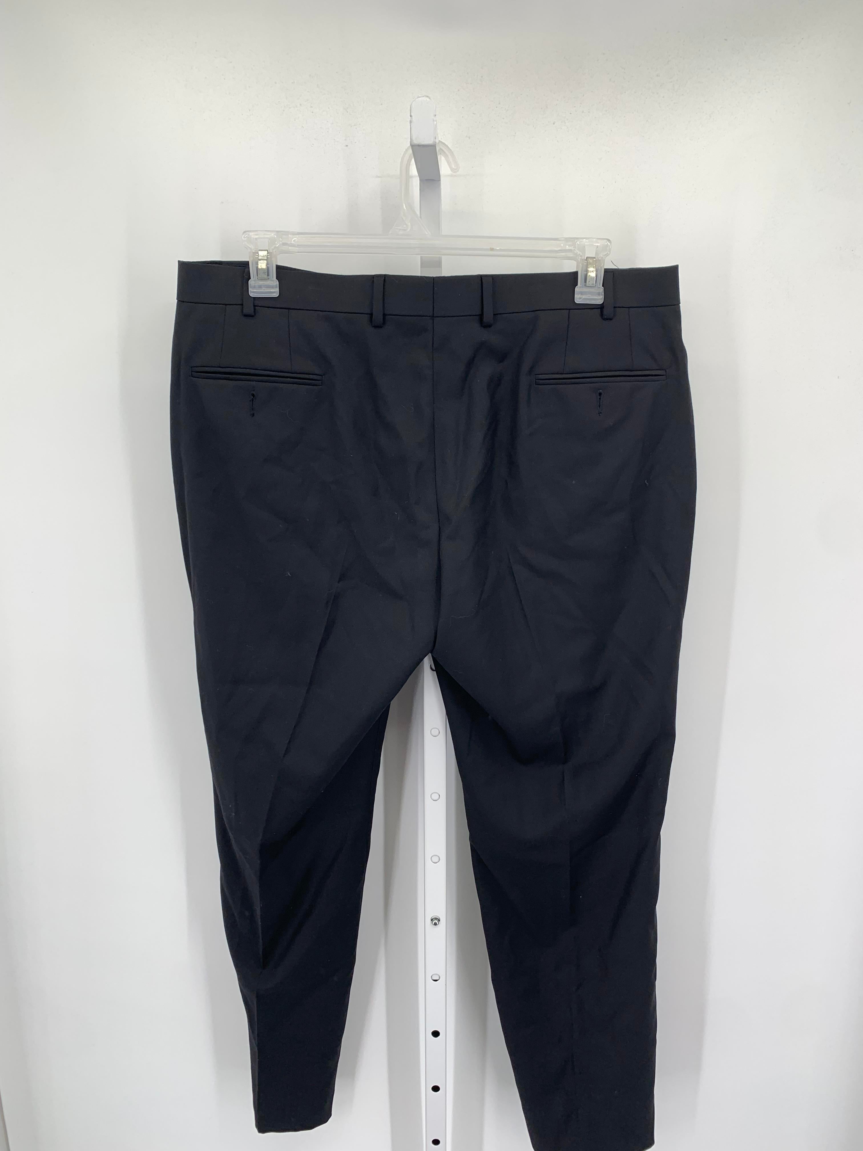 FLAT FRONT TROUSERS