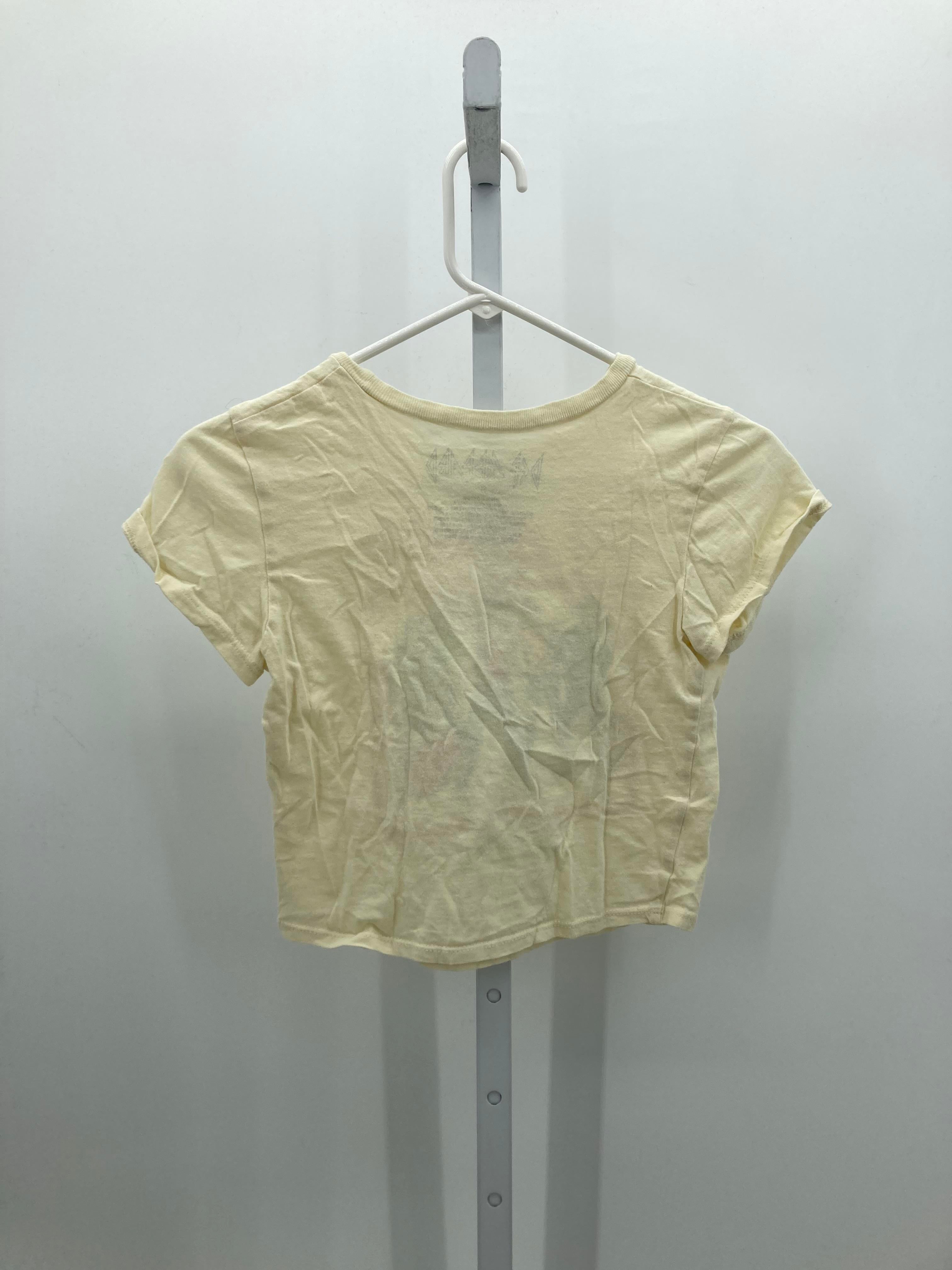 Size 6-7 Girls Short Sleeve Shirt