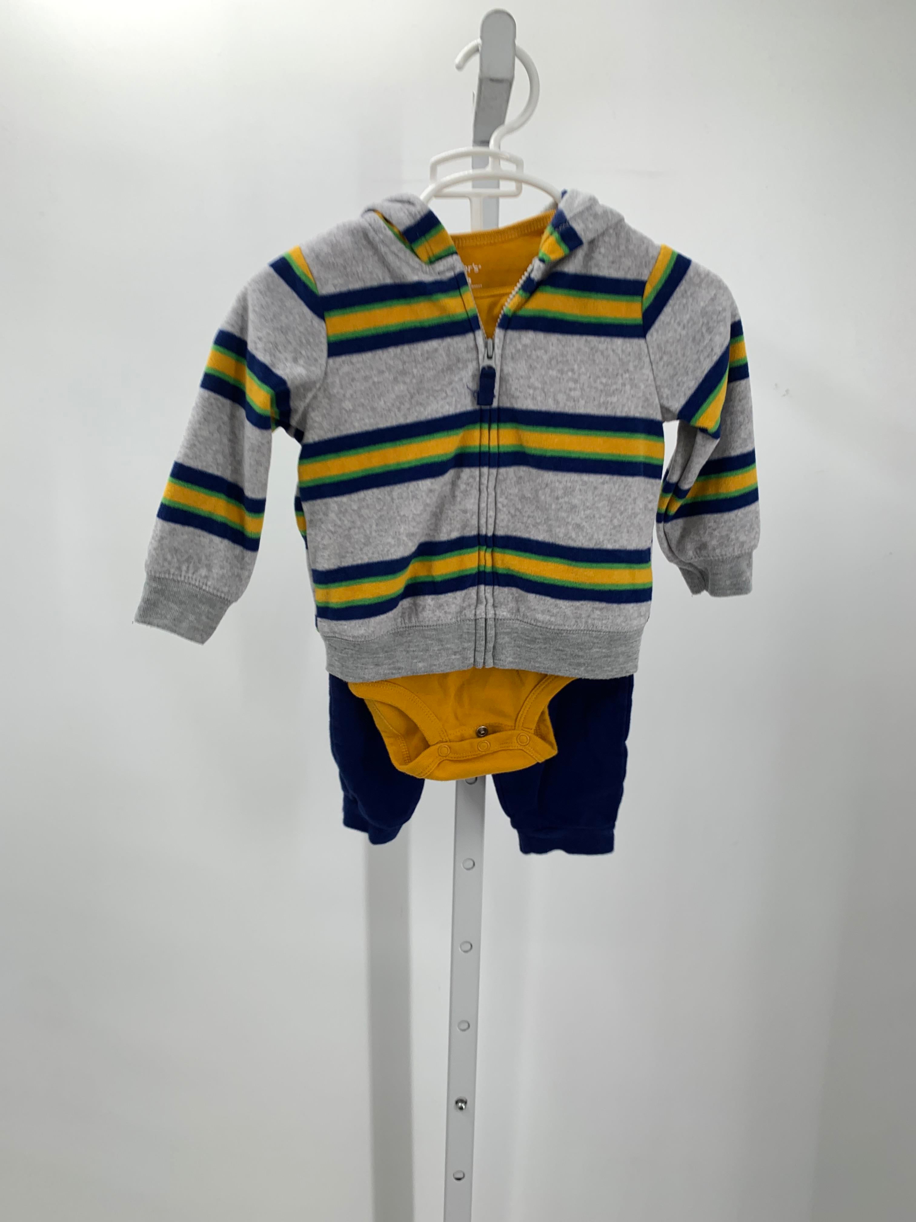 FLEECE STRIPE JACKET SHIRT AND PANTS