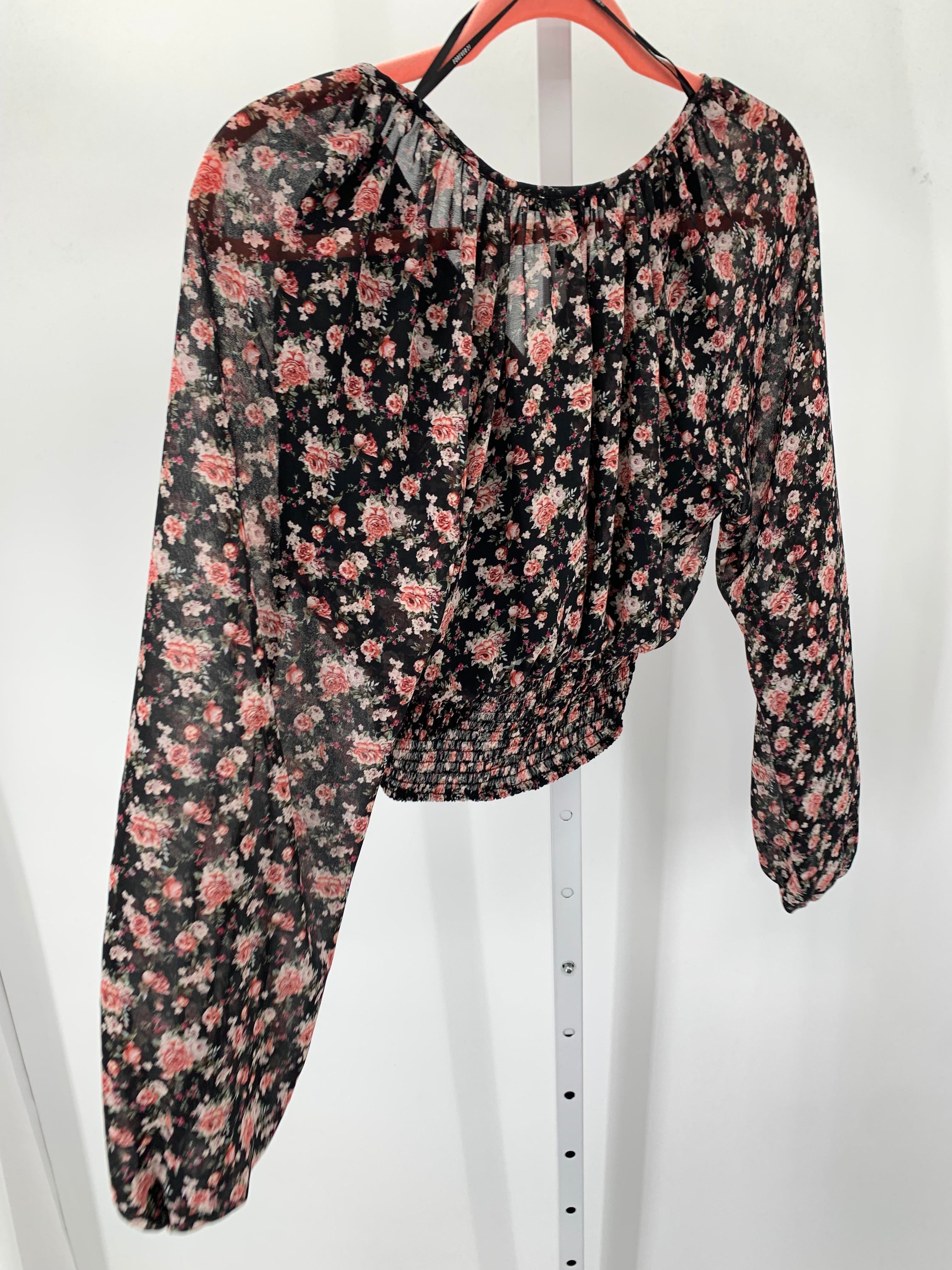 Forever 21 Size Small Juniors Long Sleeve Shirt