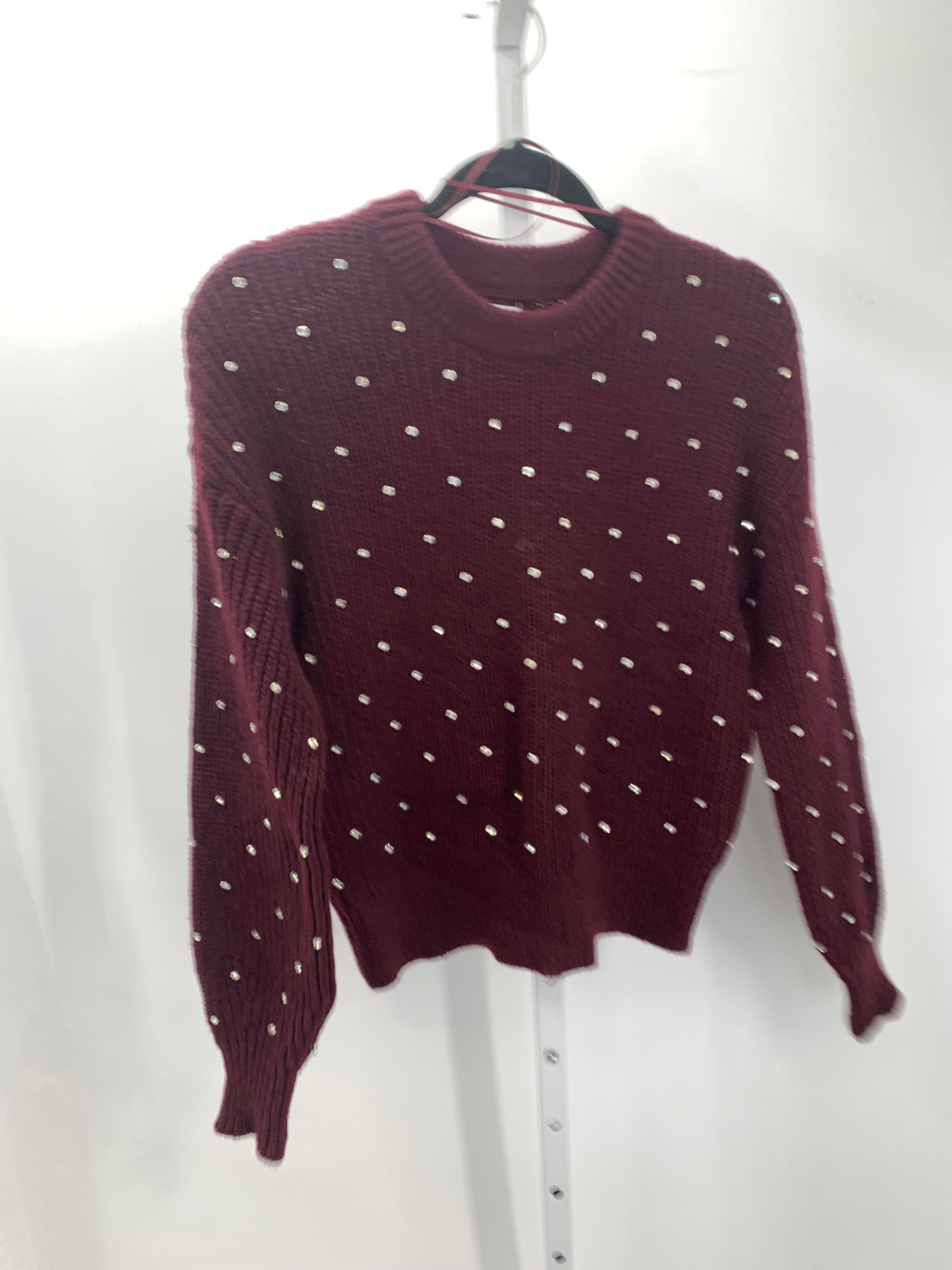 Nine West Size Small Misses Long Slv Sweater