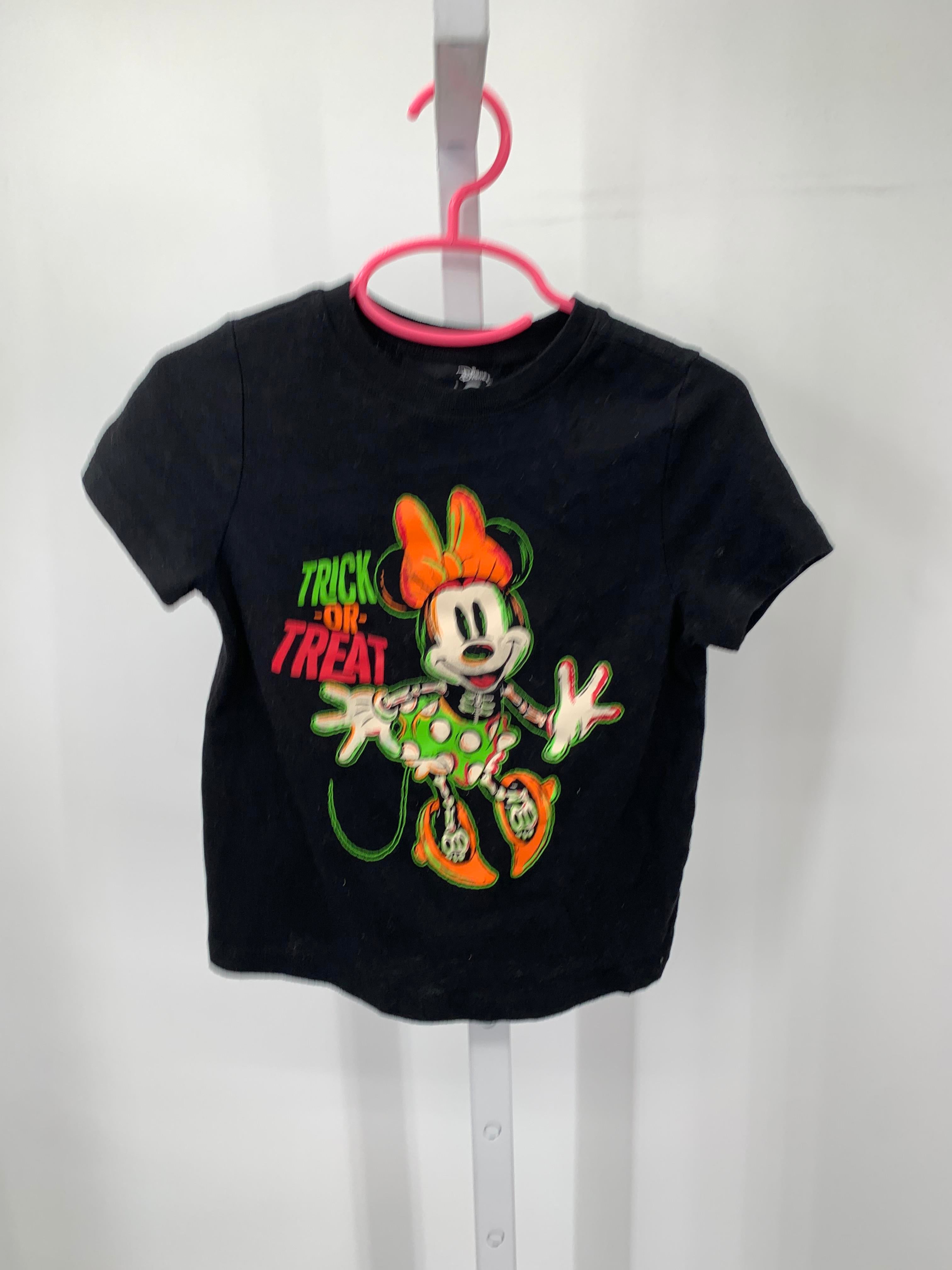 SHORT SLV SHIRT MINNIE MOUSE TRICK OR TREAT
