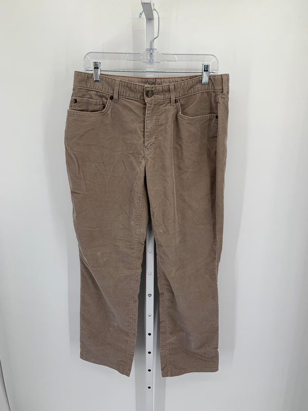 Eddie Bauer Size 10 Misses Corduroy Pants