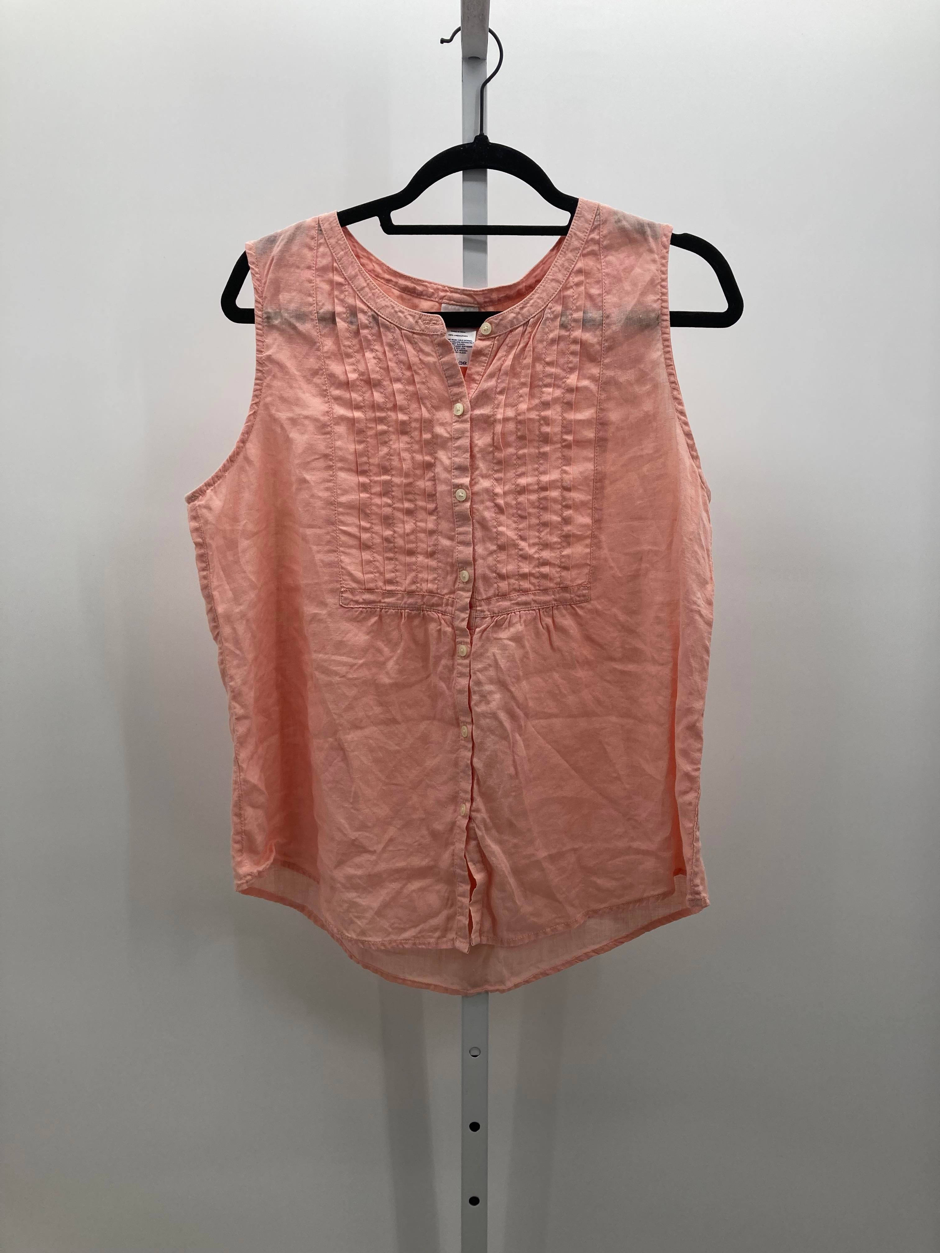 Lands End Size 14 Petite Petite Sleeveless Shirt
