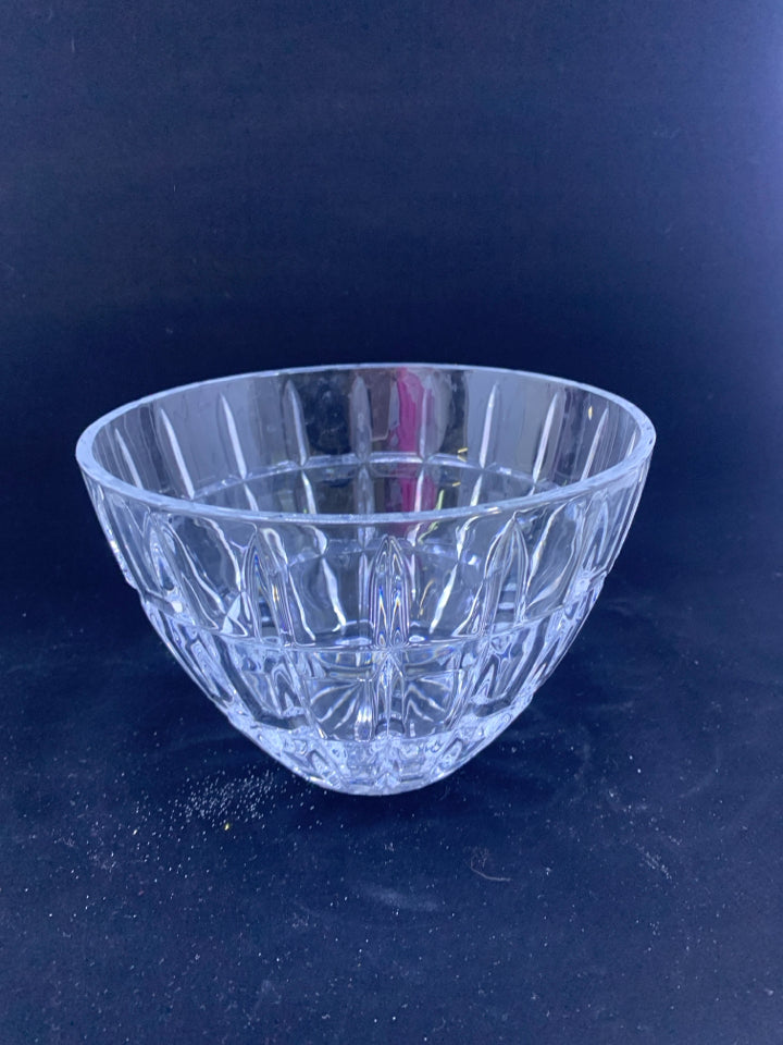 CUT GLASS BOWL.