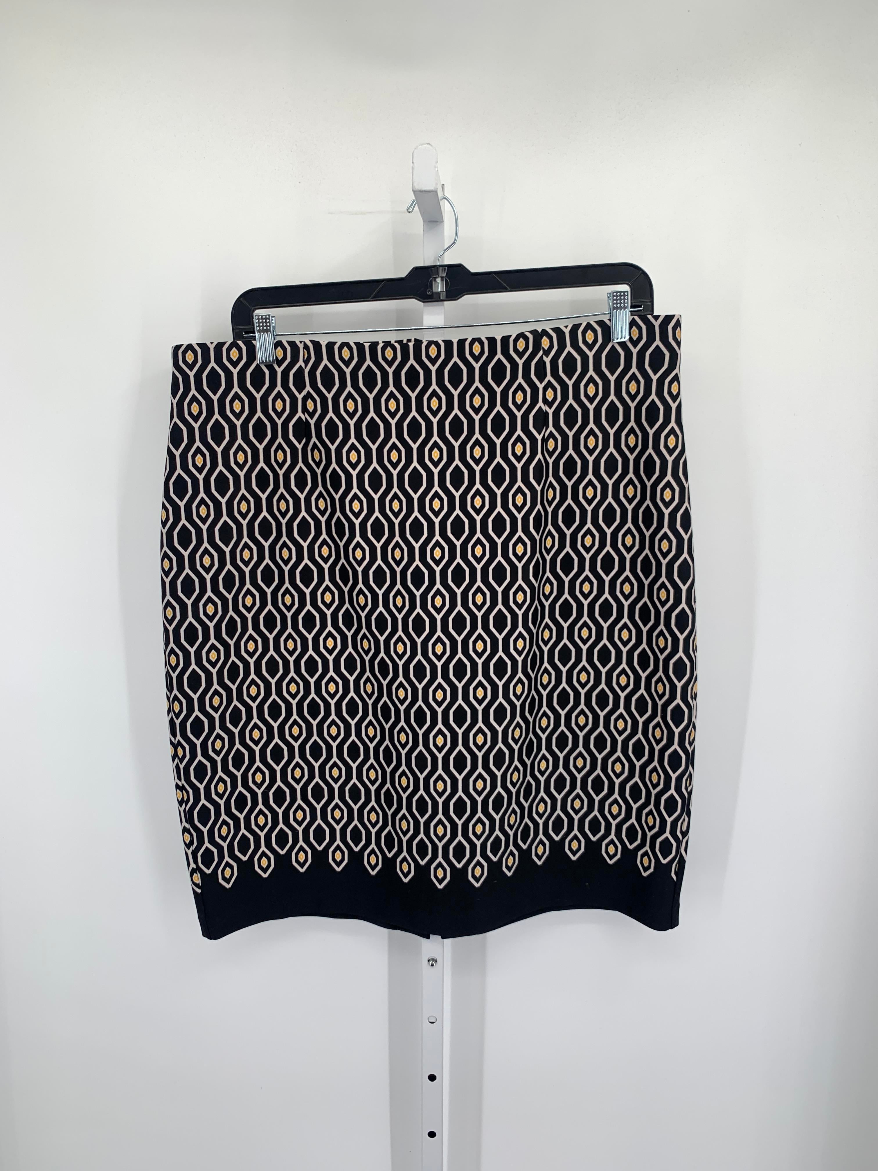 Roz & Ali Size 2X Womens Skirt