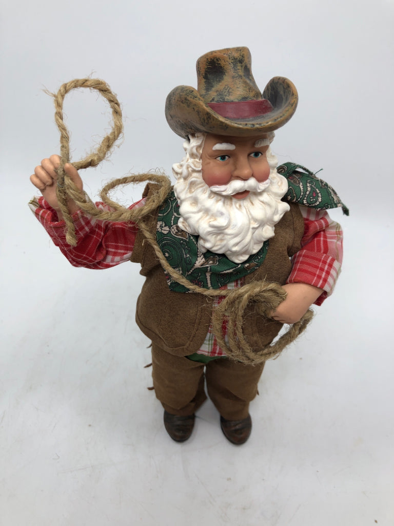 COWBOY SANTA.