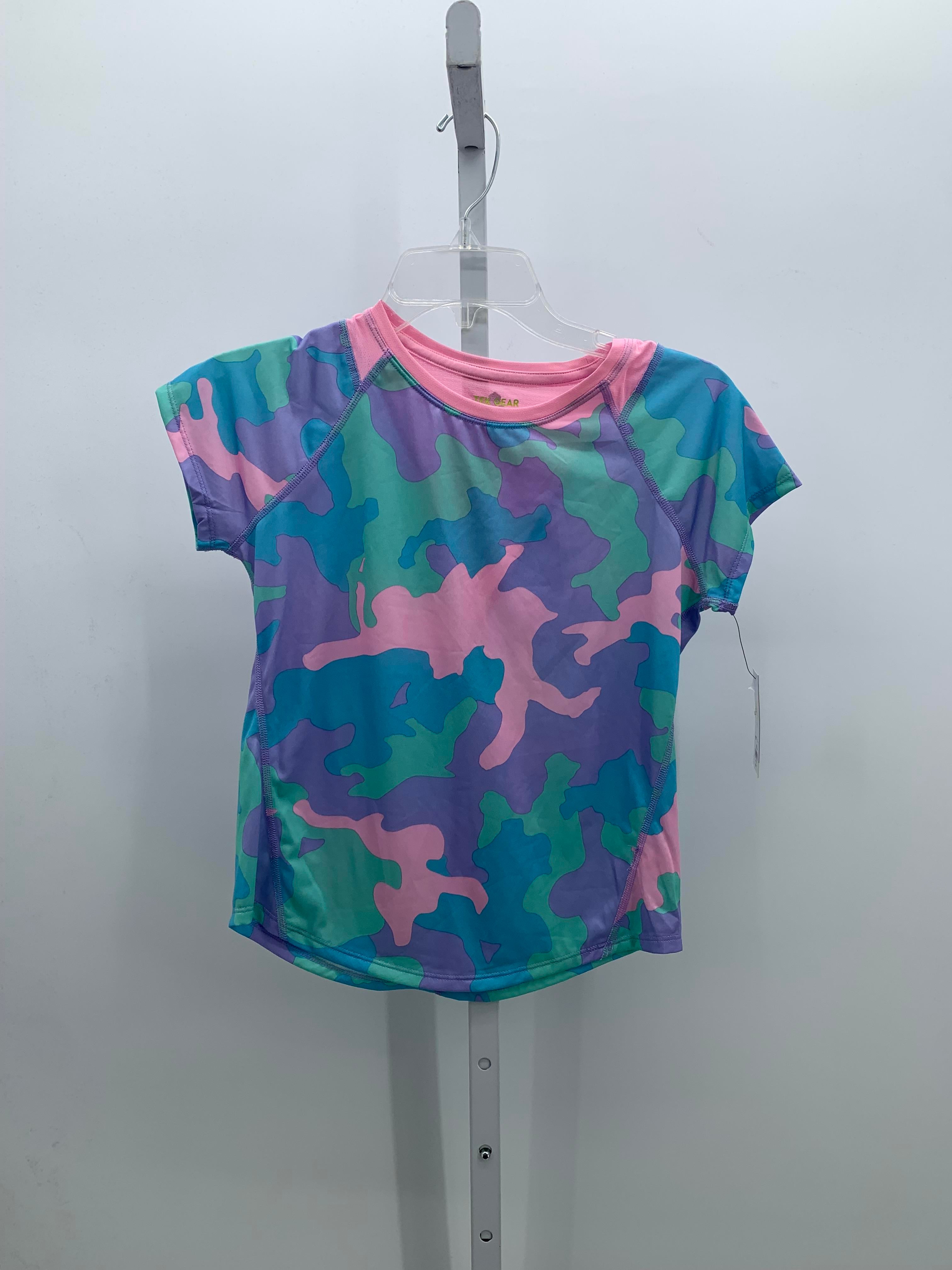 Tek Gear Size 10-12 Girls Short Sleeve Shirt