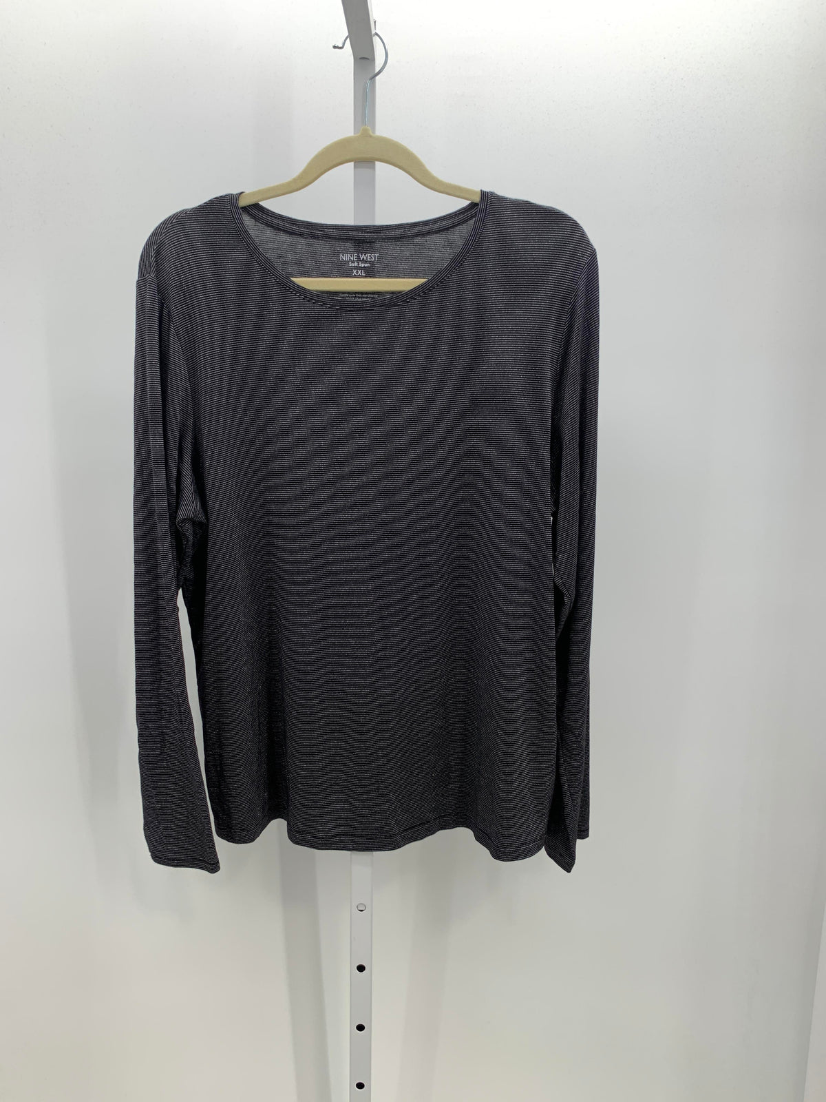 Nine West Size XXL Misses Long Sleeve Shirt