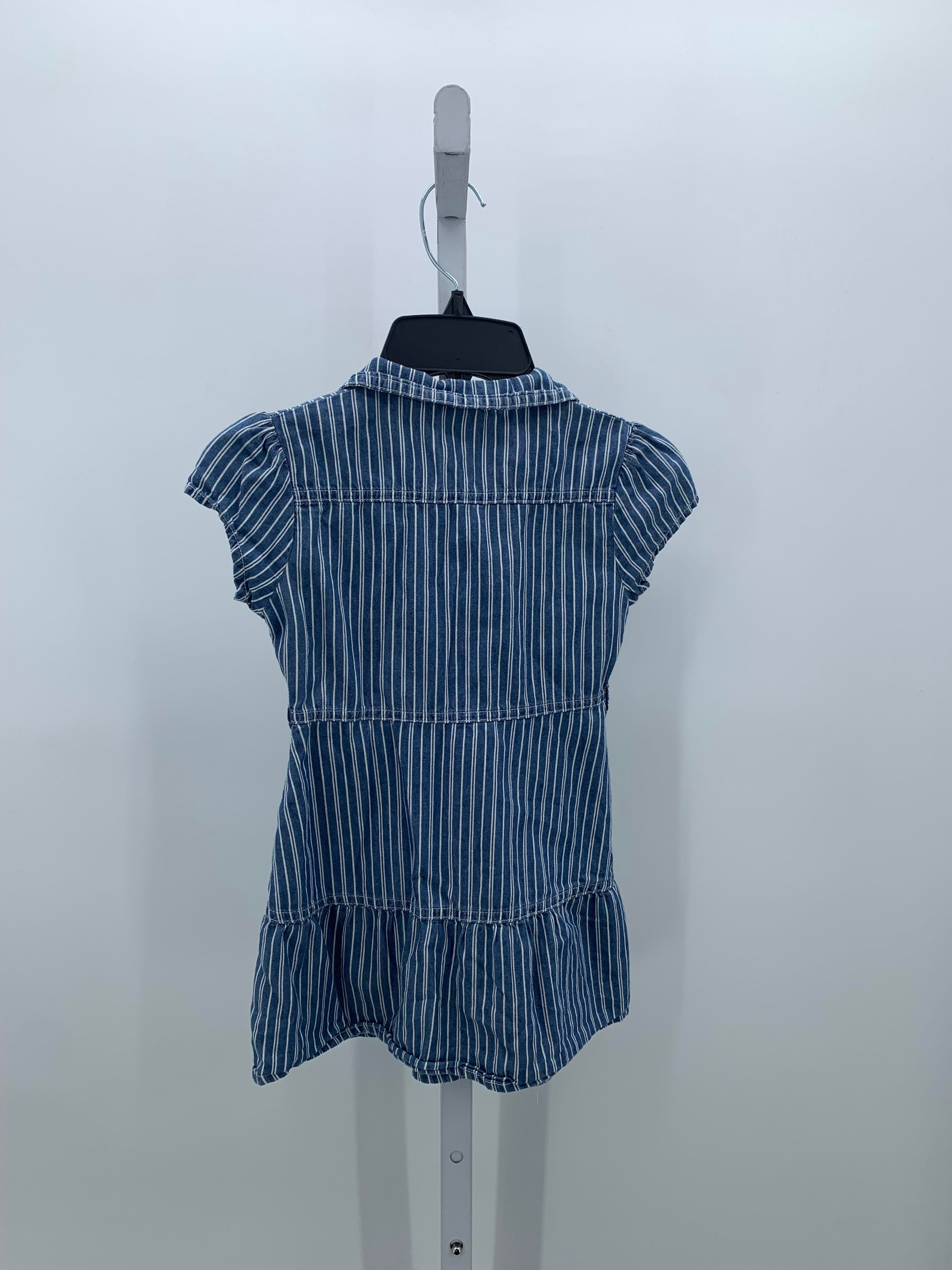 Wonder Nation Size 4-5 Girls Short Sleeve Dress