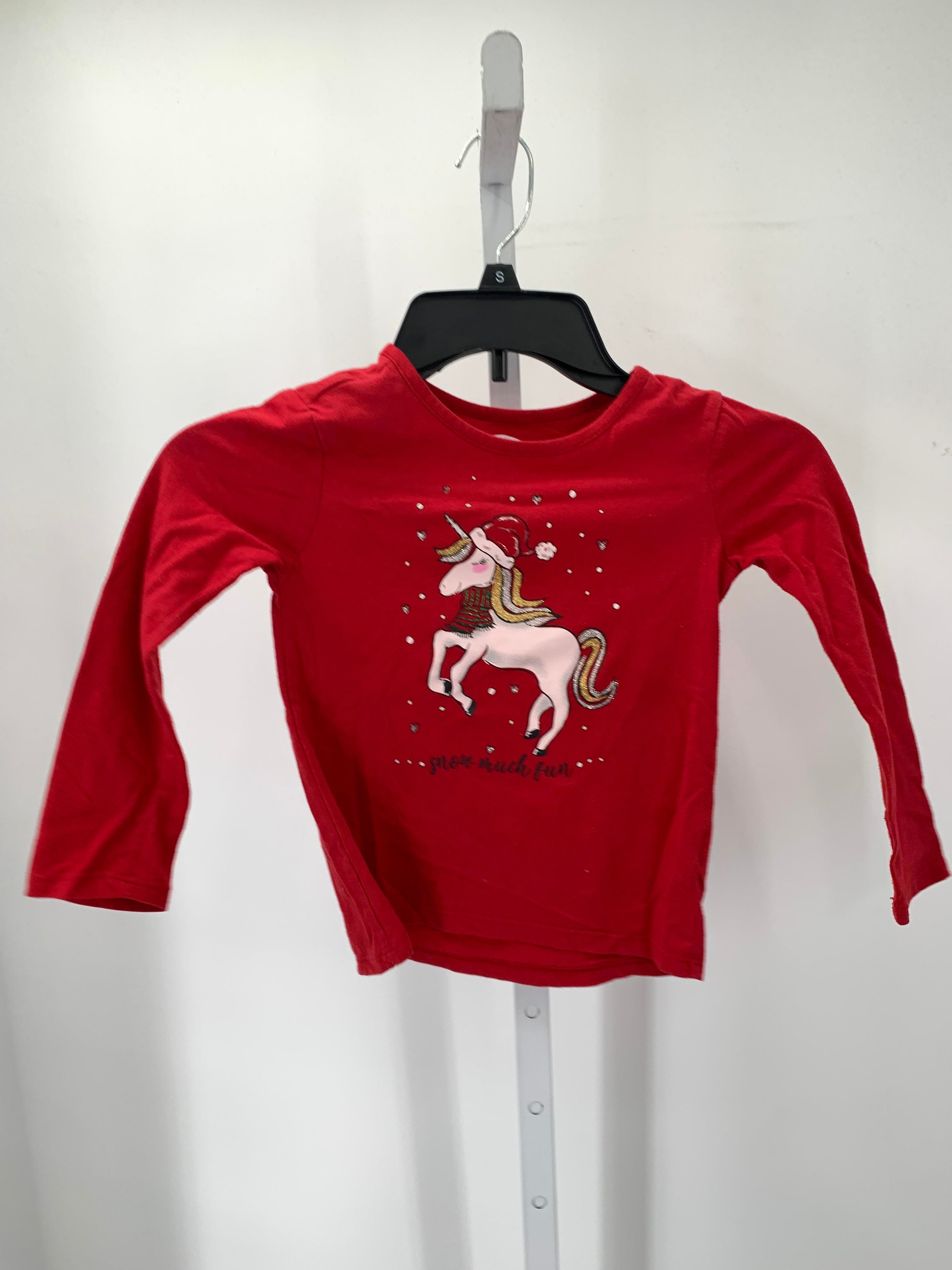 Size 4-5 Girls Long Sleeve Shirt