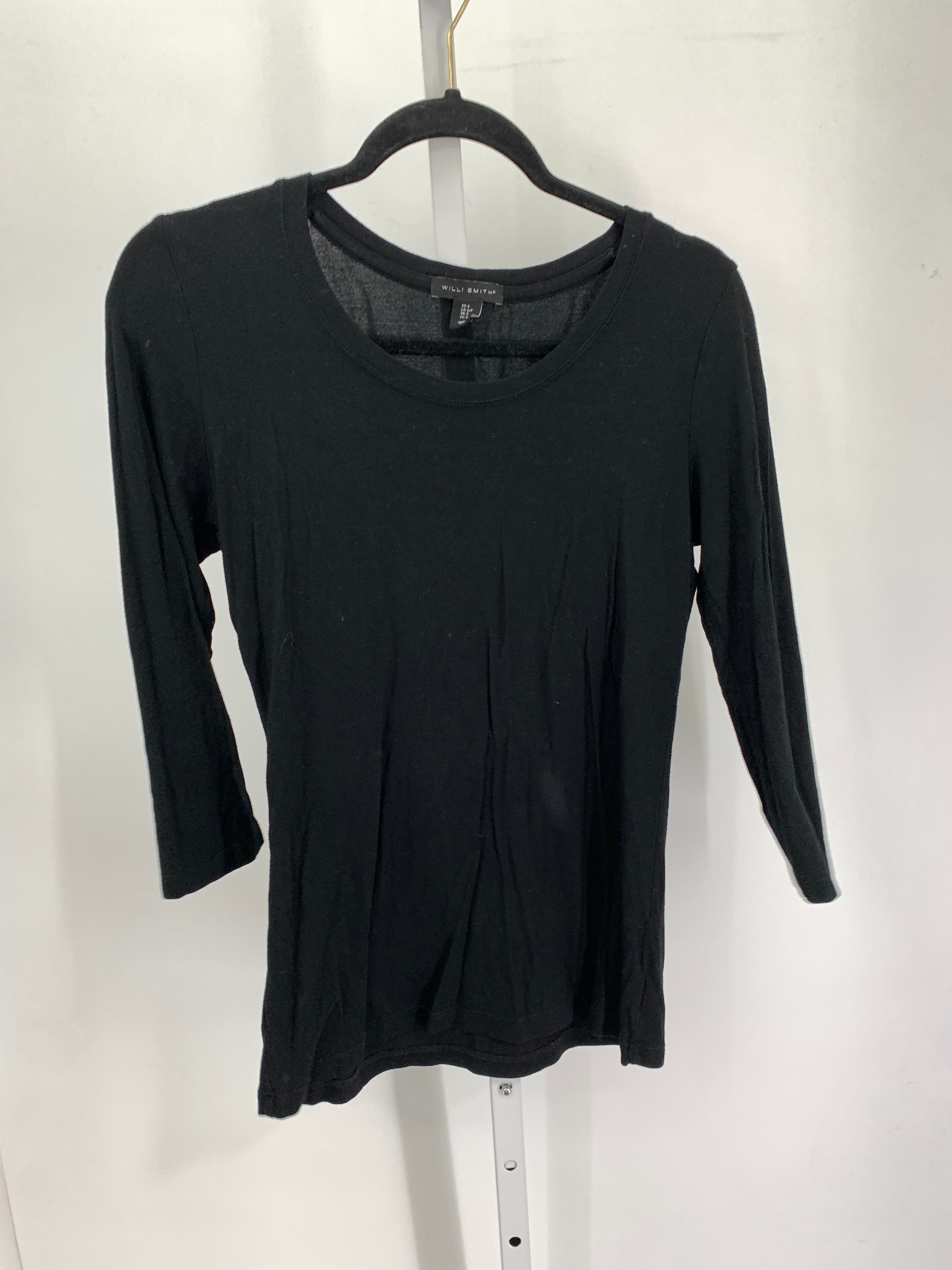 Willi Smith Size Small Misses 3/4 Sleeve Shirt