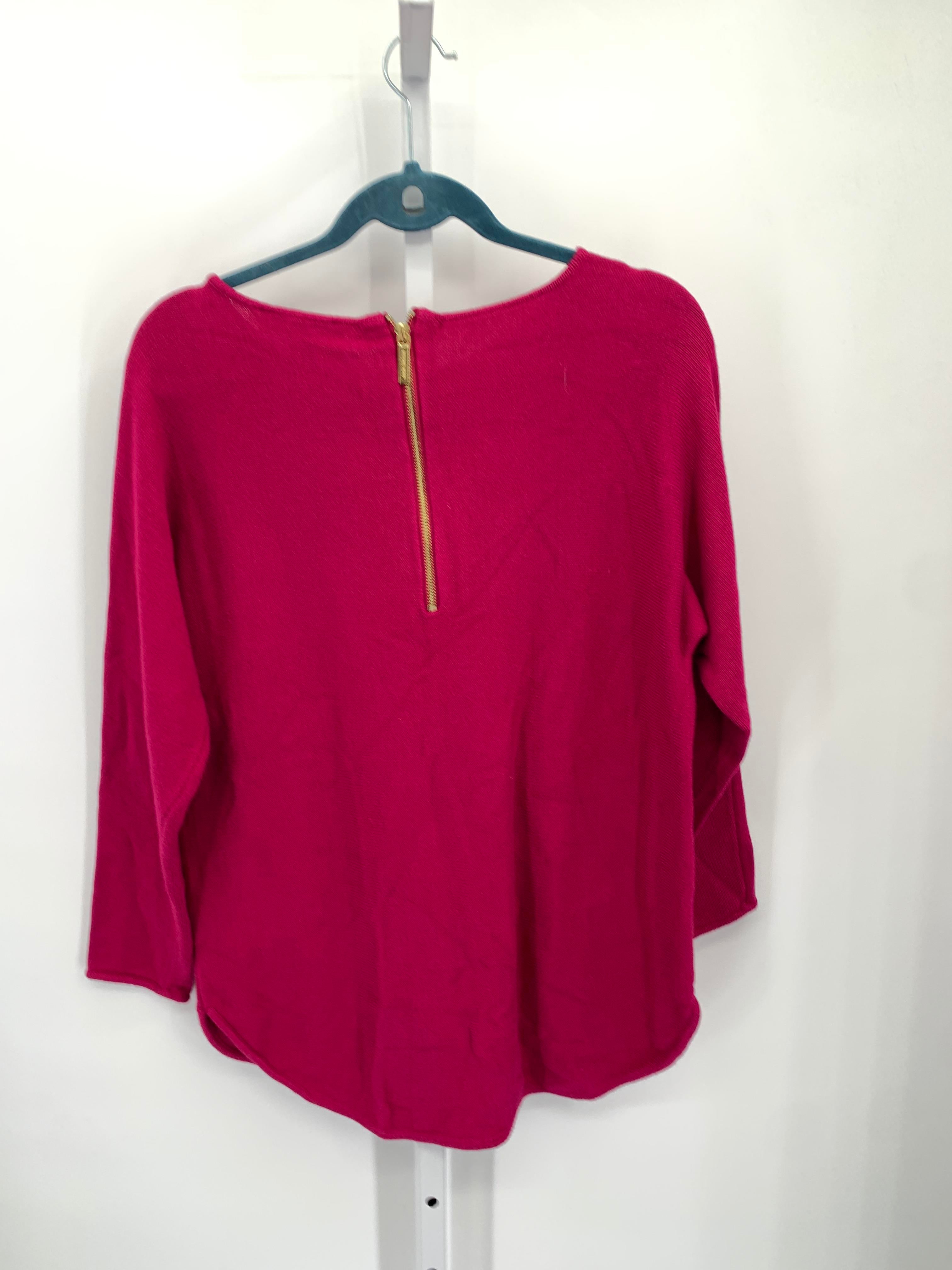 Michael Kors Size Large Misses Long Slv Sweater