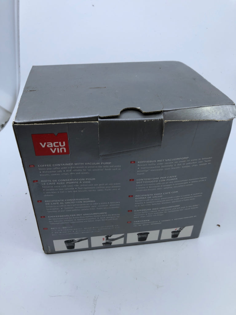 NIB VACUUM COFFEE SAVER CONTAINER