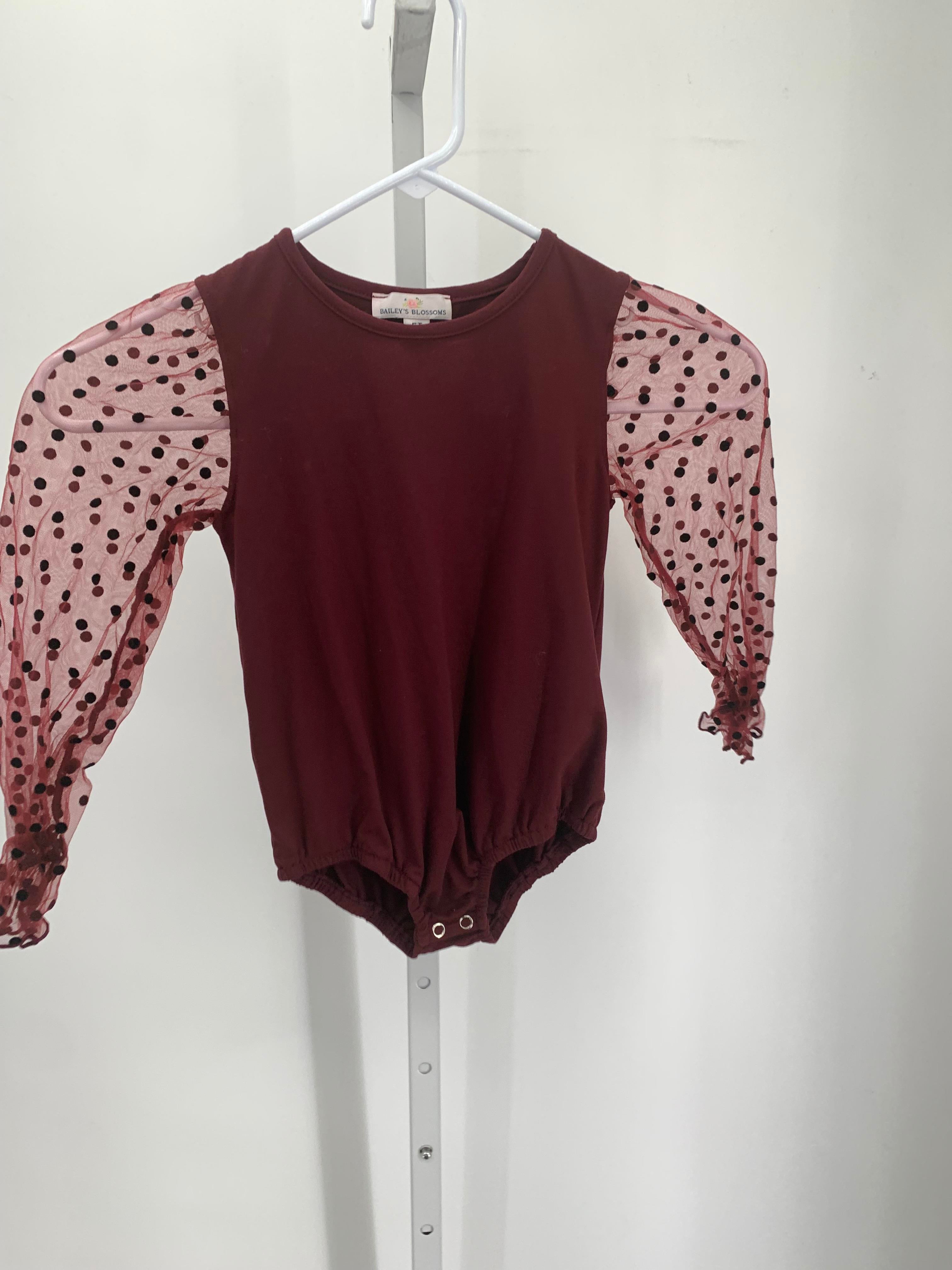 Size 5T Girls Long Sleeve Shirt