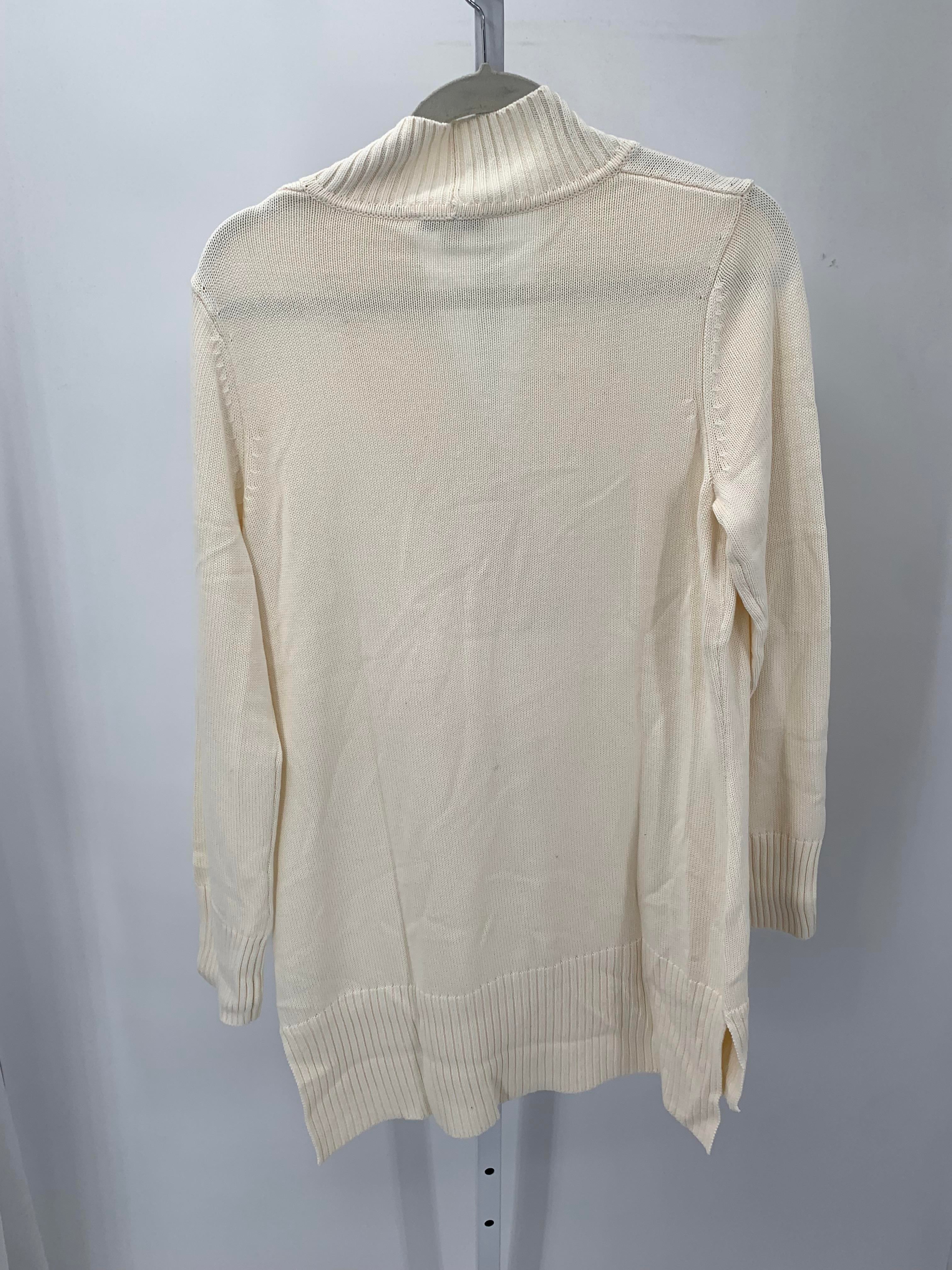 Isaac Mizrahi Size Medium Misses Long Slv Sweater
