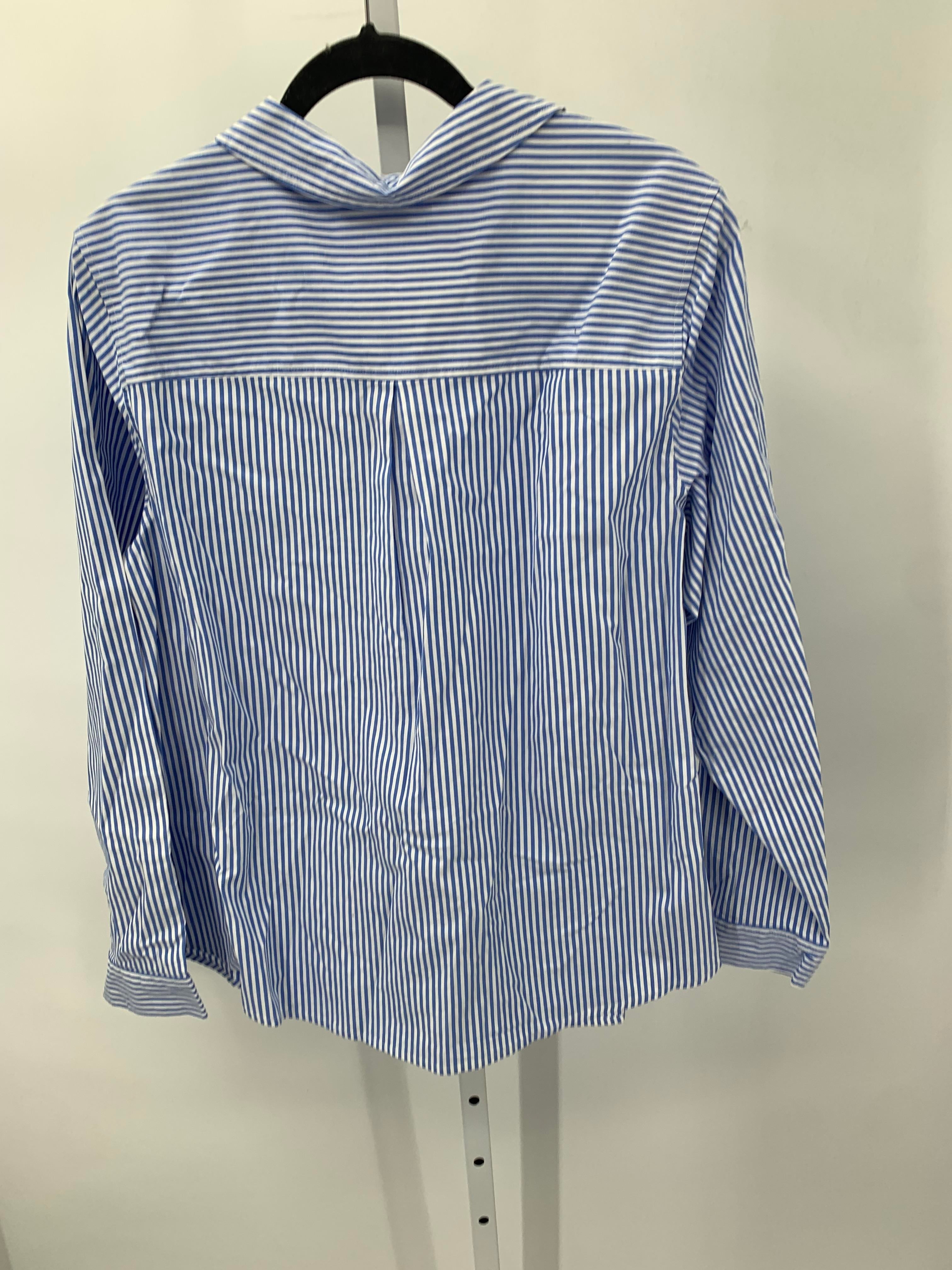Croft & Barrow Size 1X Womens Long Sleeve Shirt