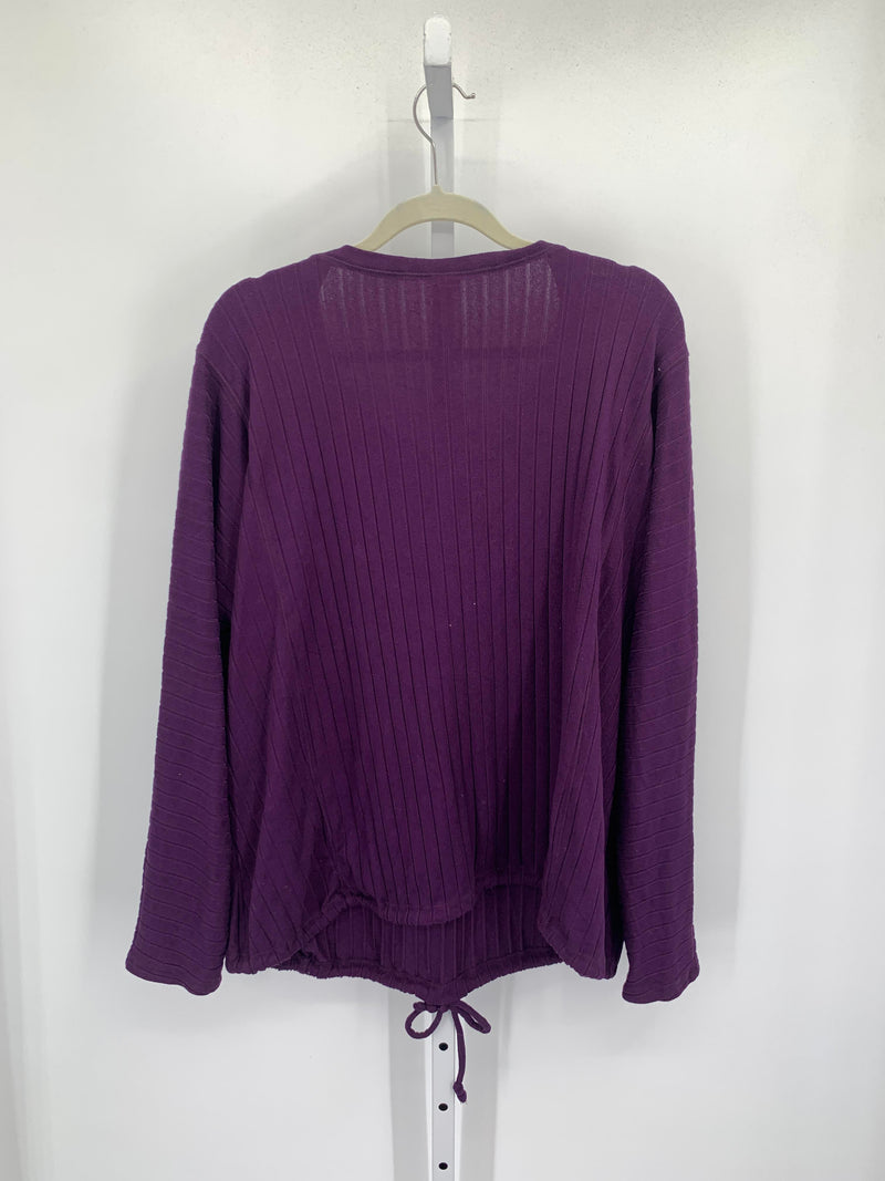 Livi Size 18/20 W Womens Long Slv Sweater