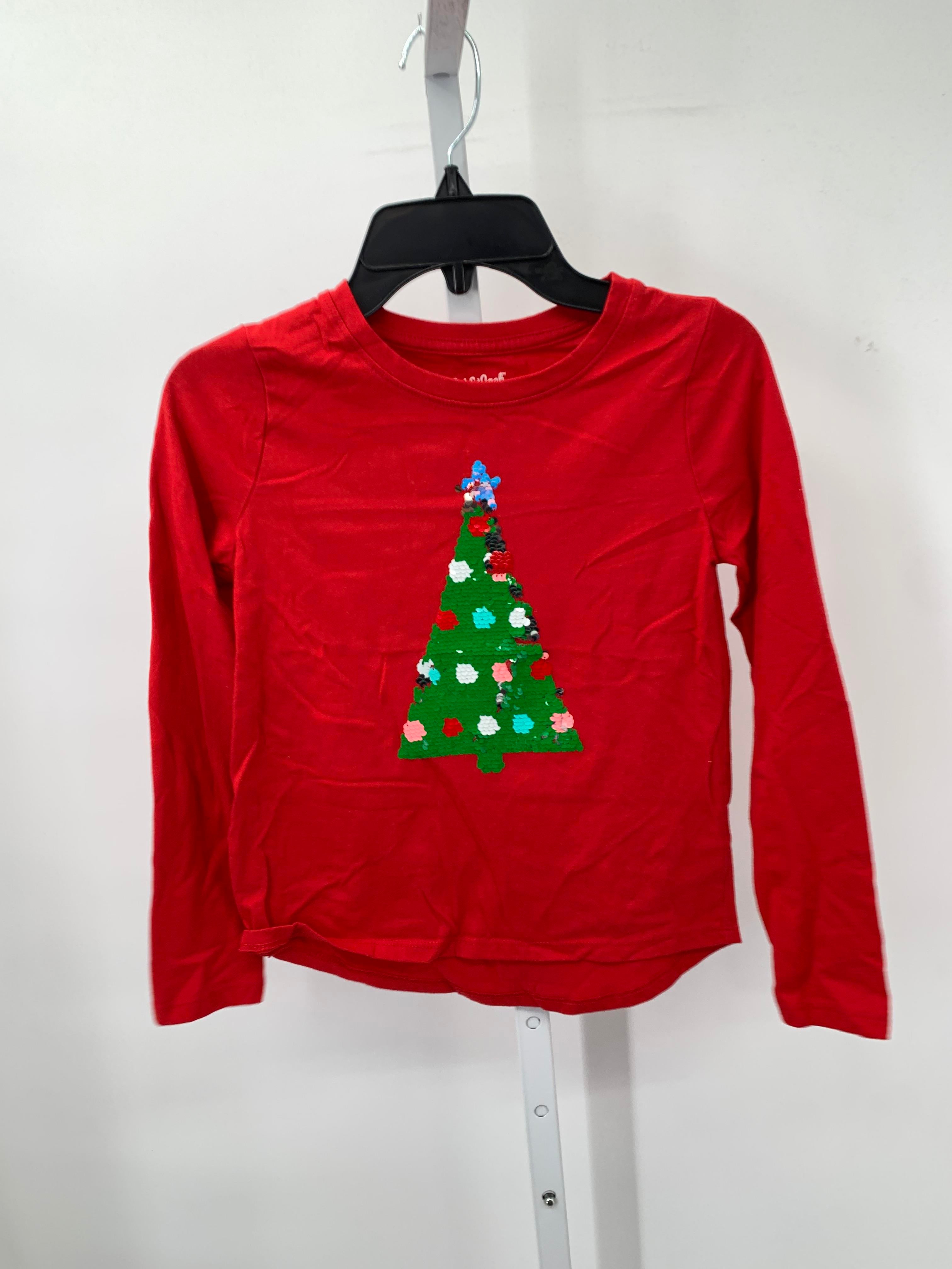 LONG SLV SHIRT SEQUINS XMAS TREE