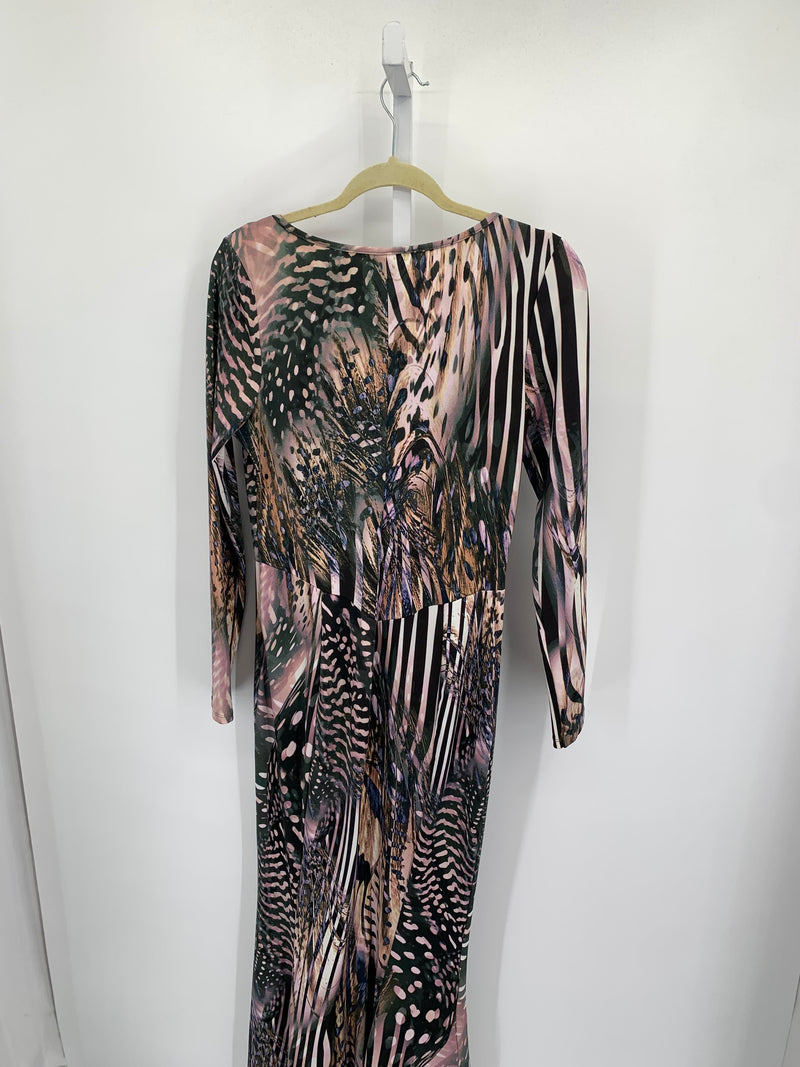 Venus Size Medium Misses Long Sleeve Dress