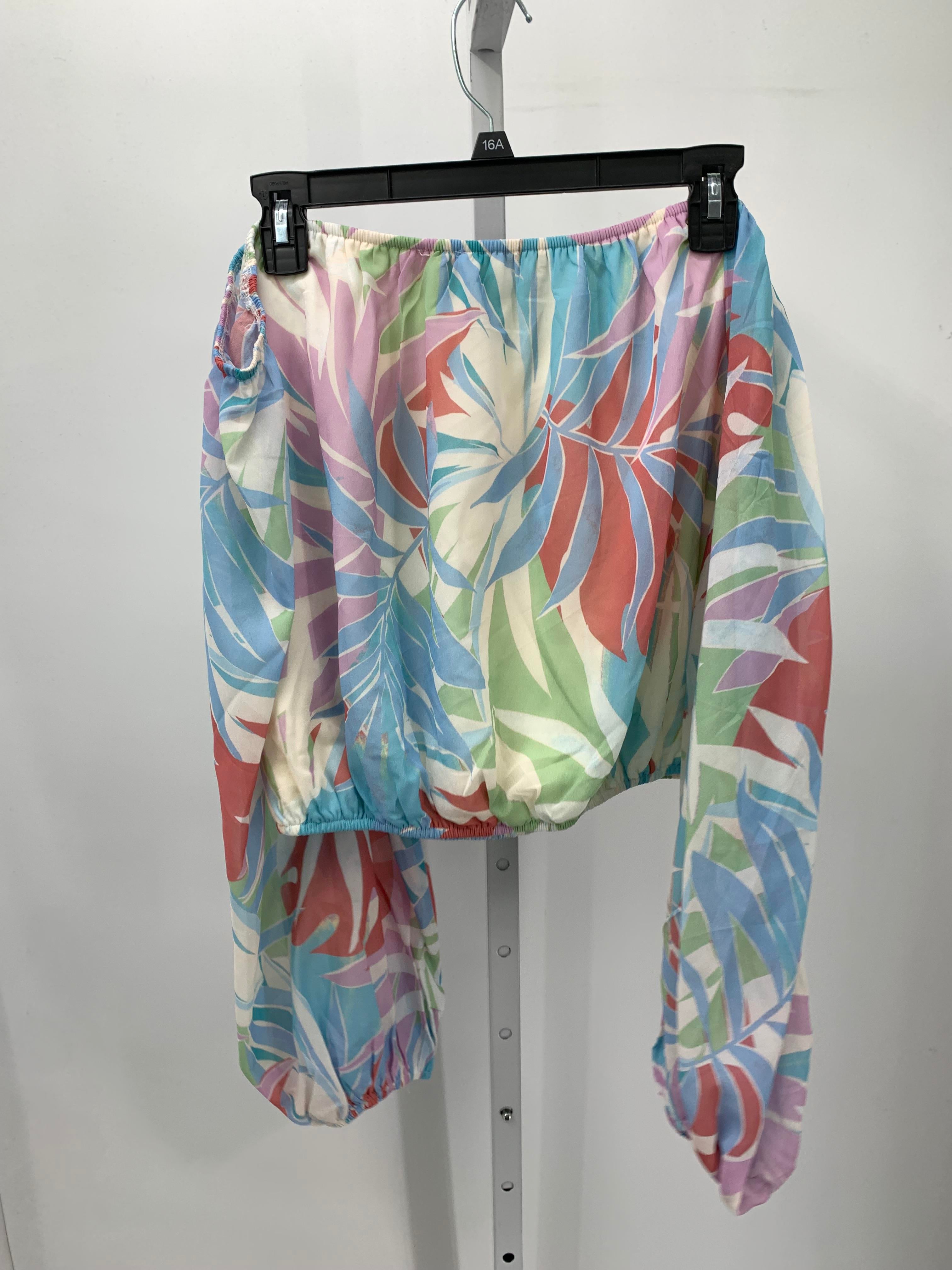 Size 2X Womens Long Sleeve Shirt