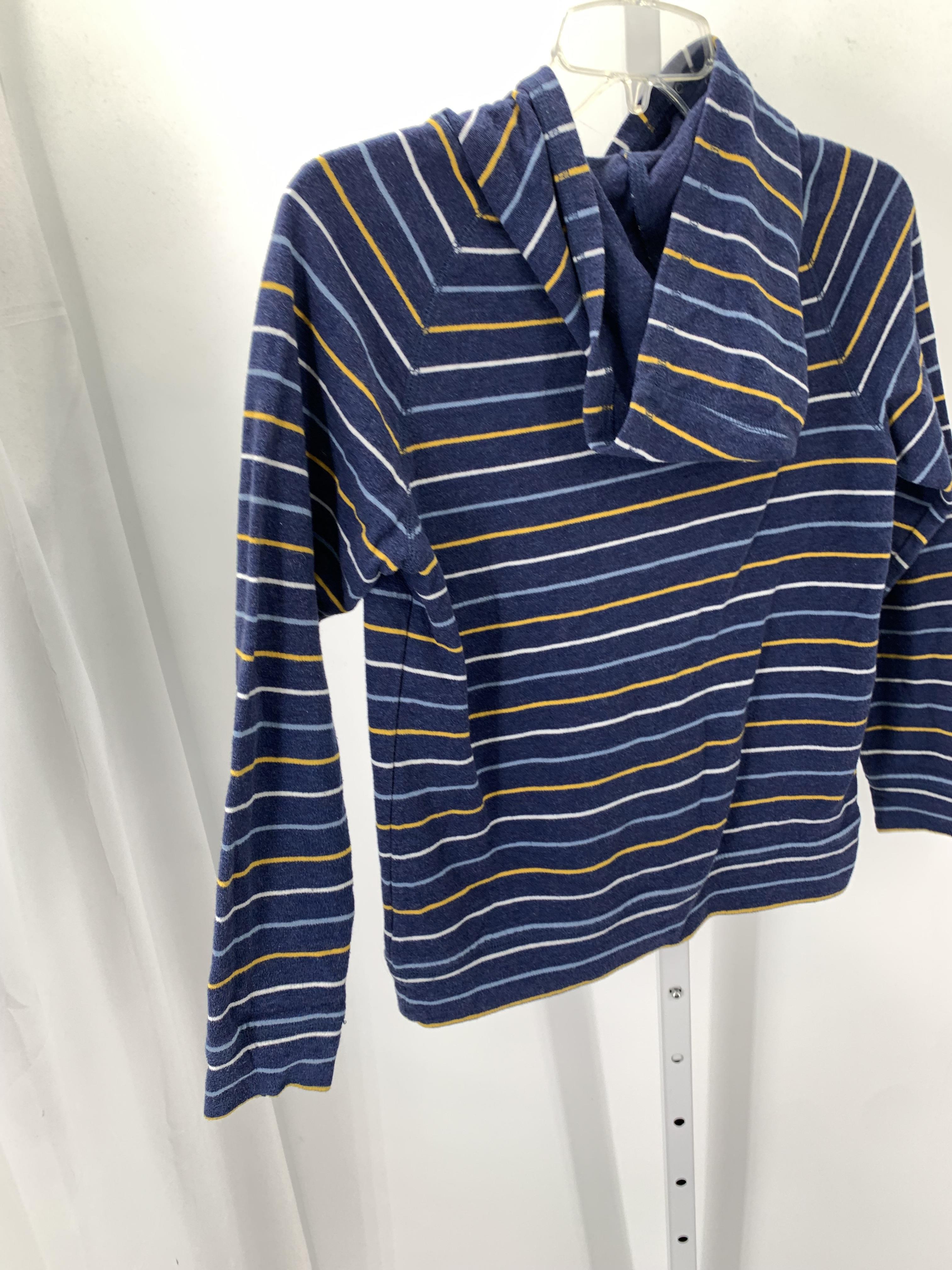 HOODED STRIPES KNIT
