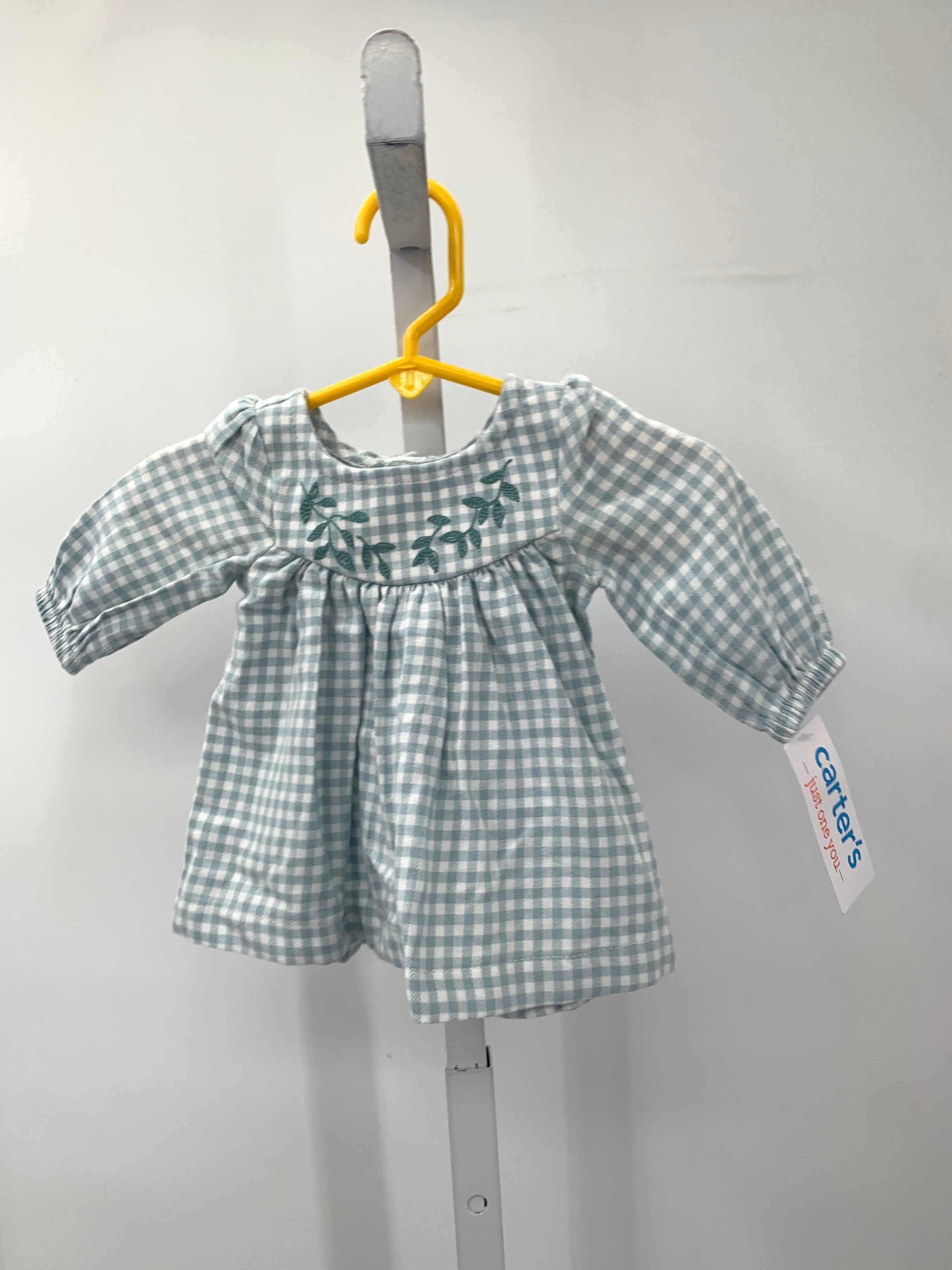 Carters Size Newborn Girls Long Sleeve Shirt