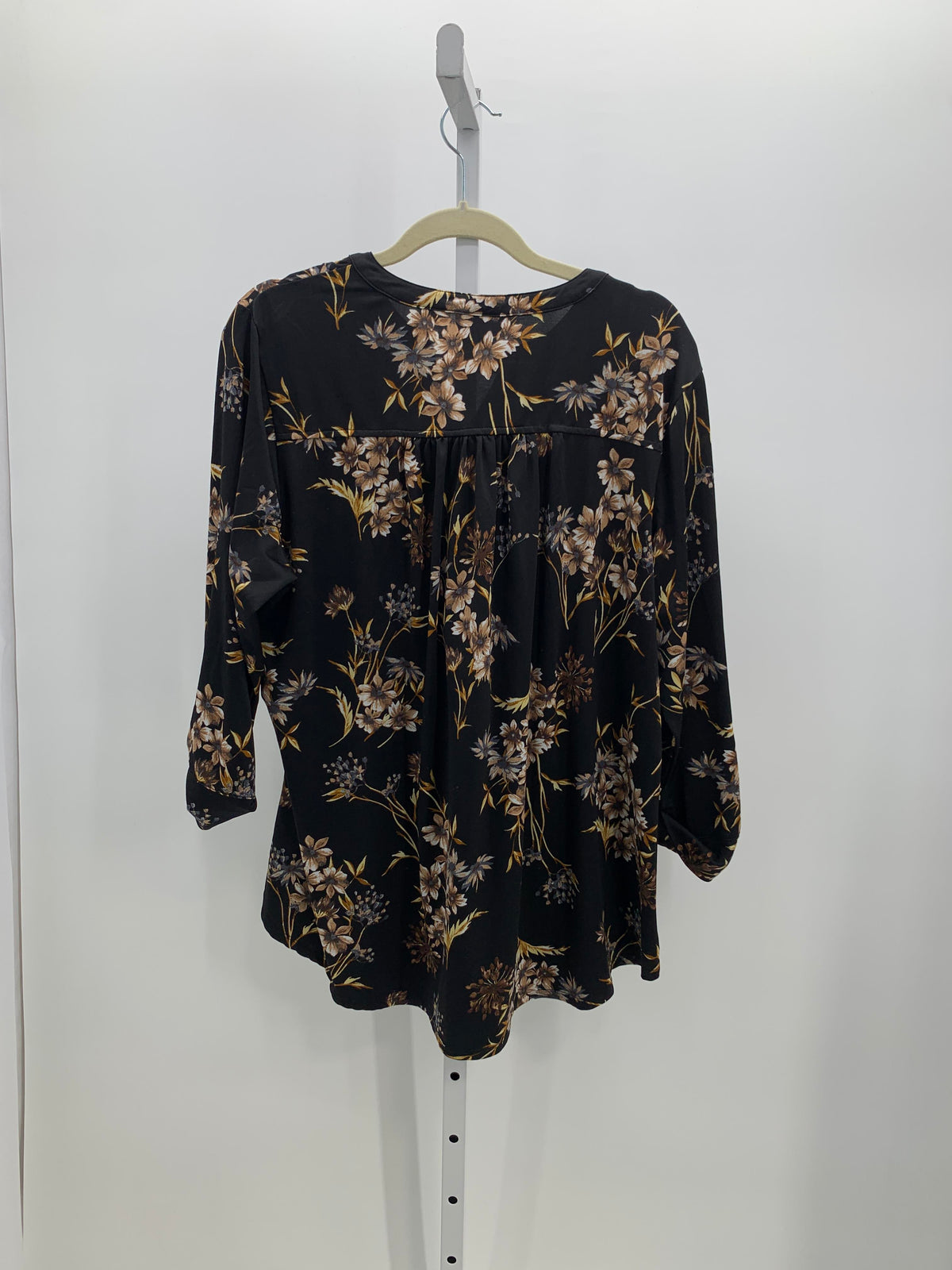 Avenue Size 18/20 W Womens 3/4 Sleeve Shirt