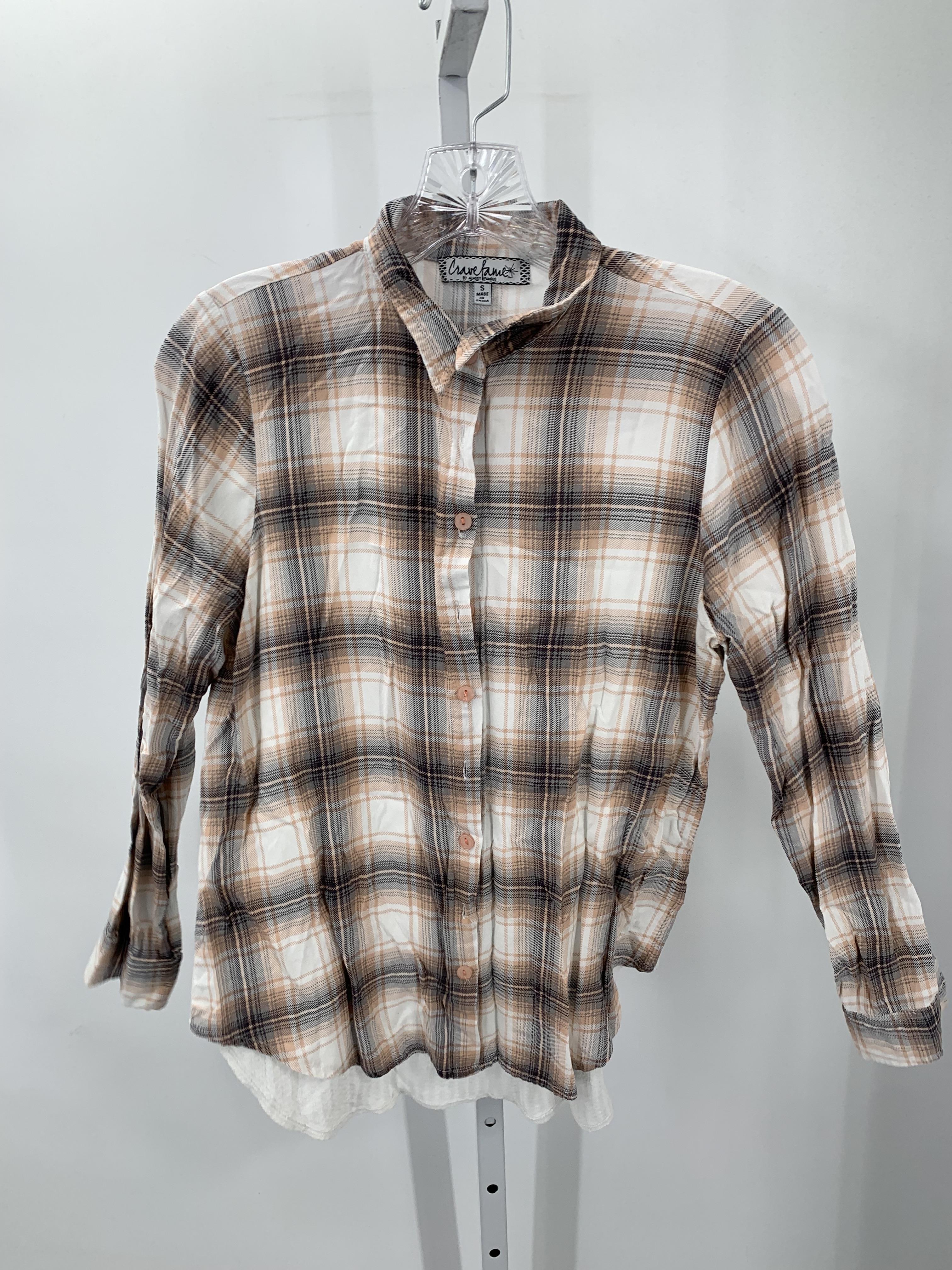 Size Small Juniors Long Sleeve Shirt