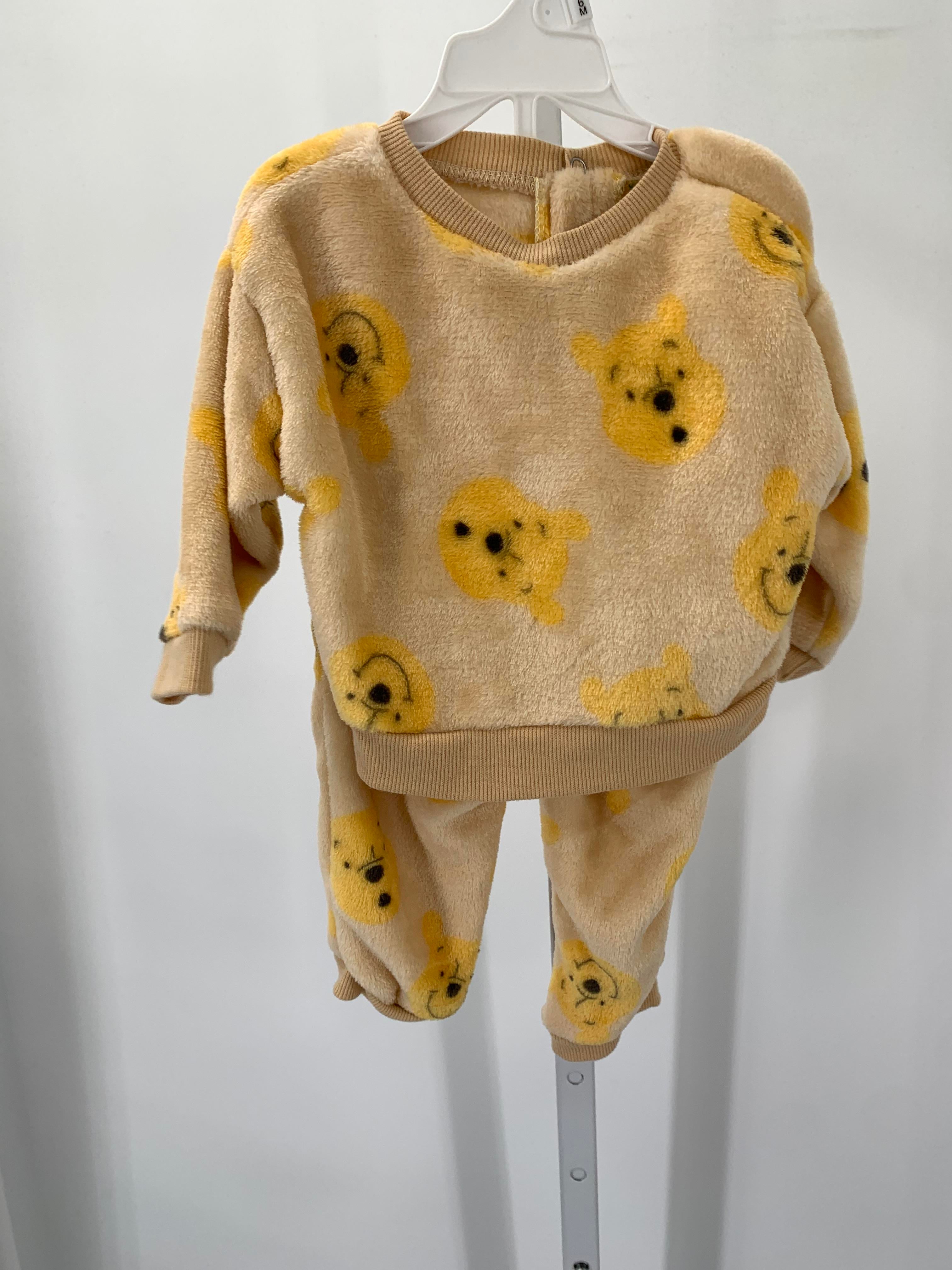 FLEECE POOH BEAR SHIRT AND PANTS