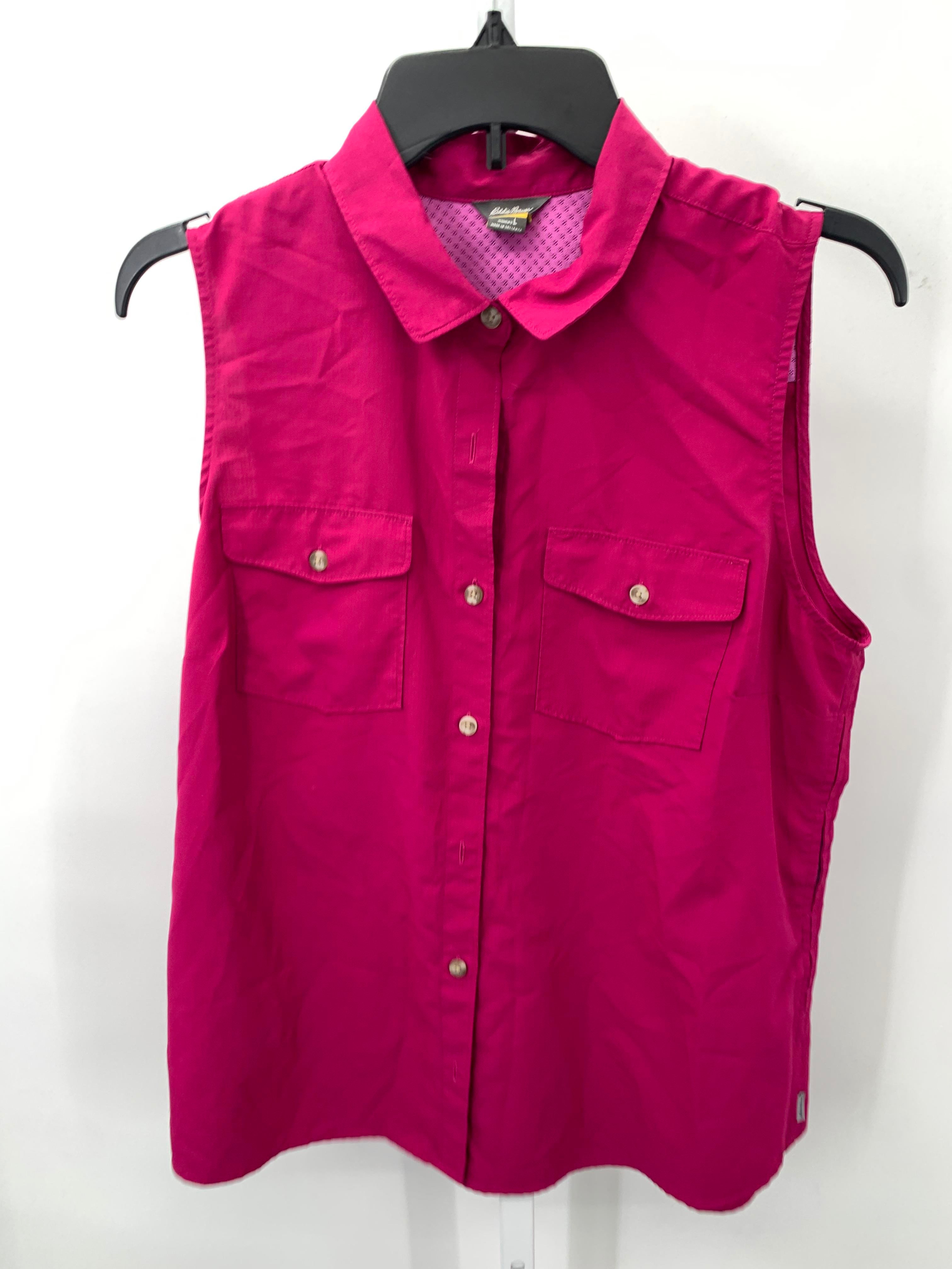 Eddie Bauer Size Large Misses Sleeveless Shirt