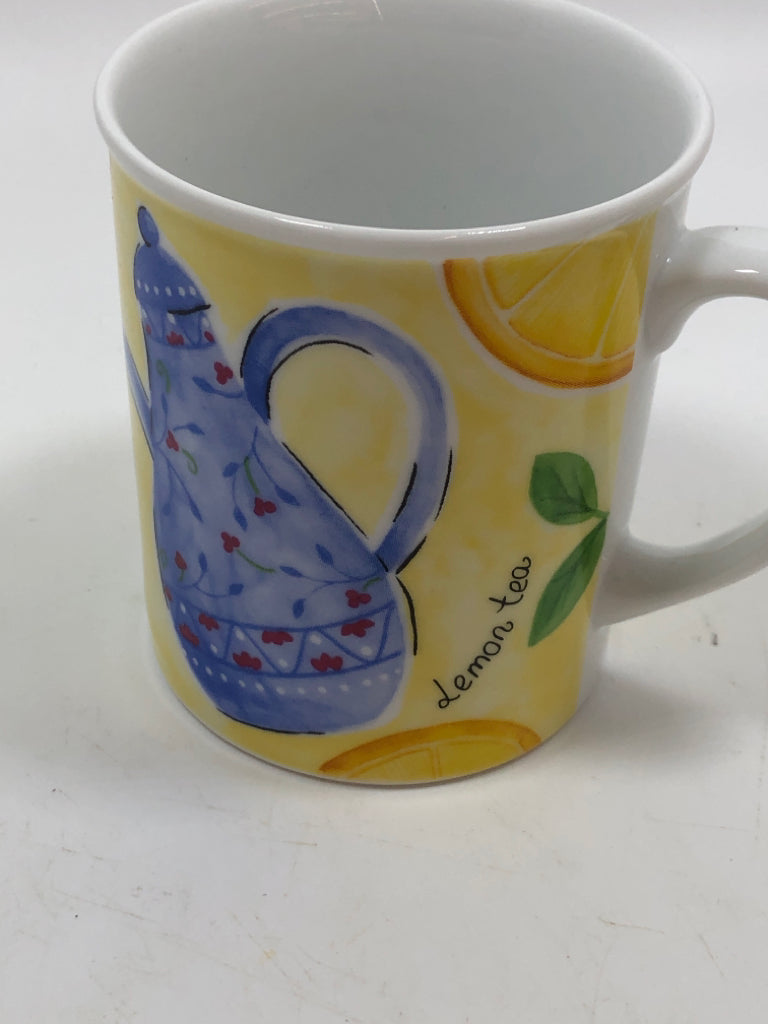 TEAPOT PAINTED MUG.