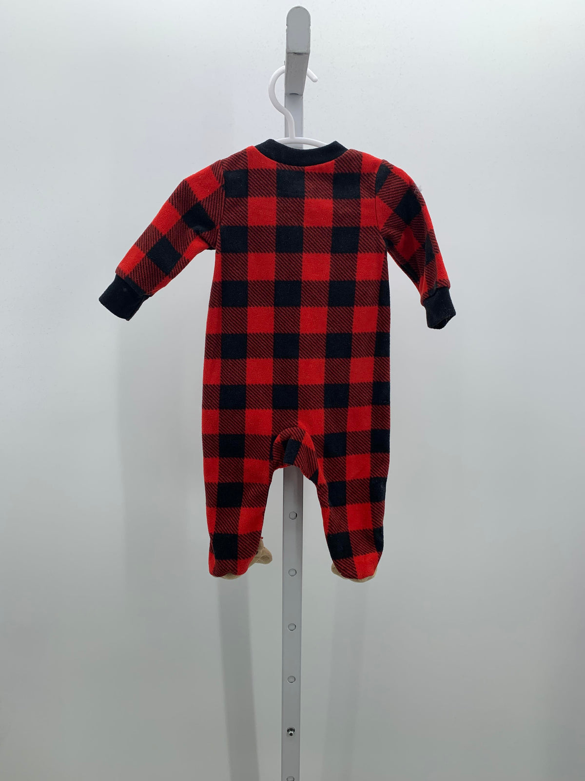 BLACK PLAID FLEECE