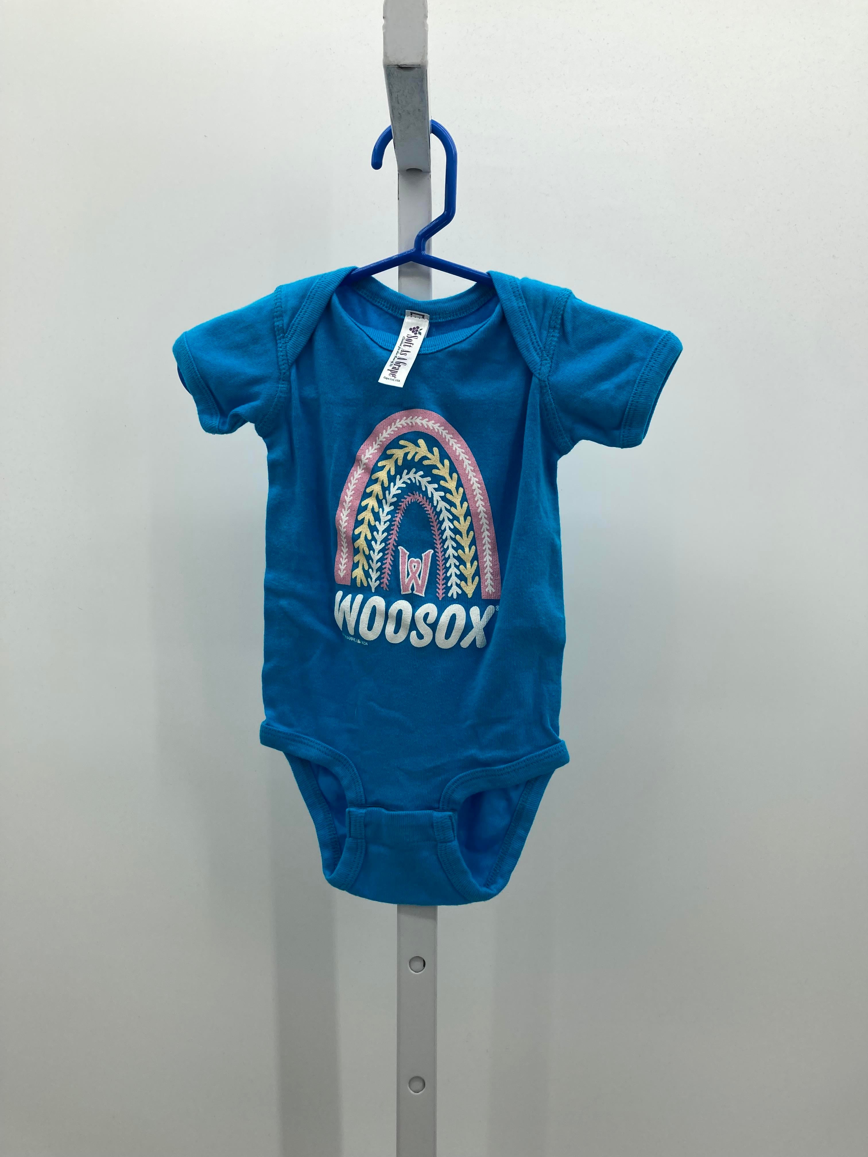 Soft As A Grape Size 12 Months Girls Short Sleeve Shirt