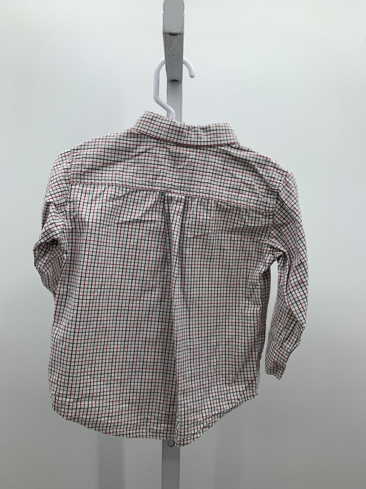 PLAID BTN DOWN