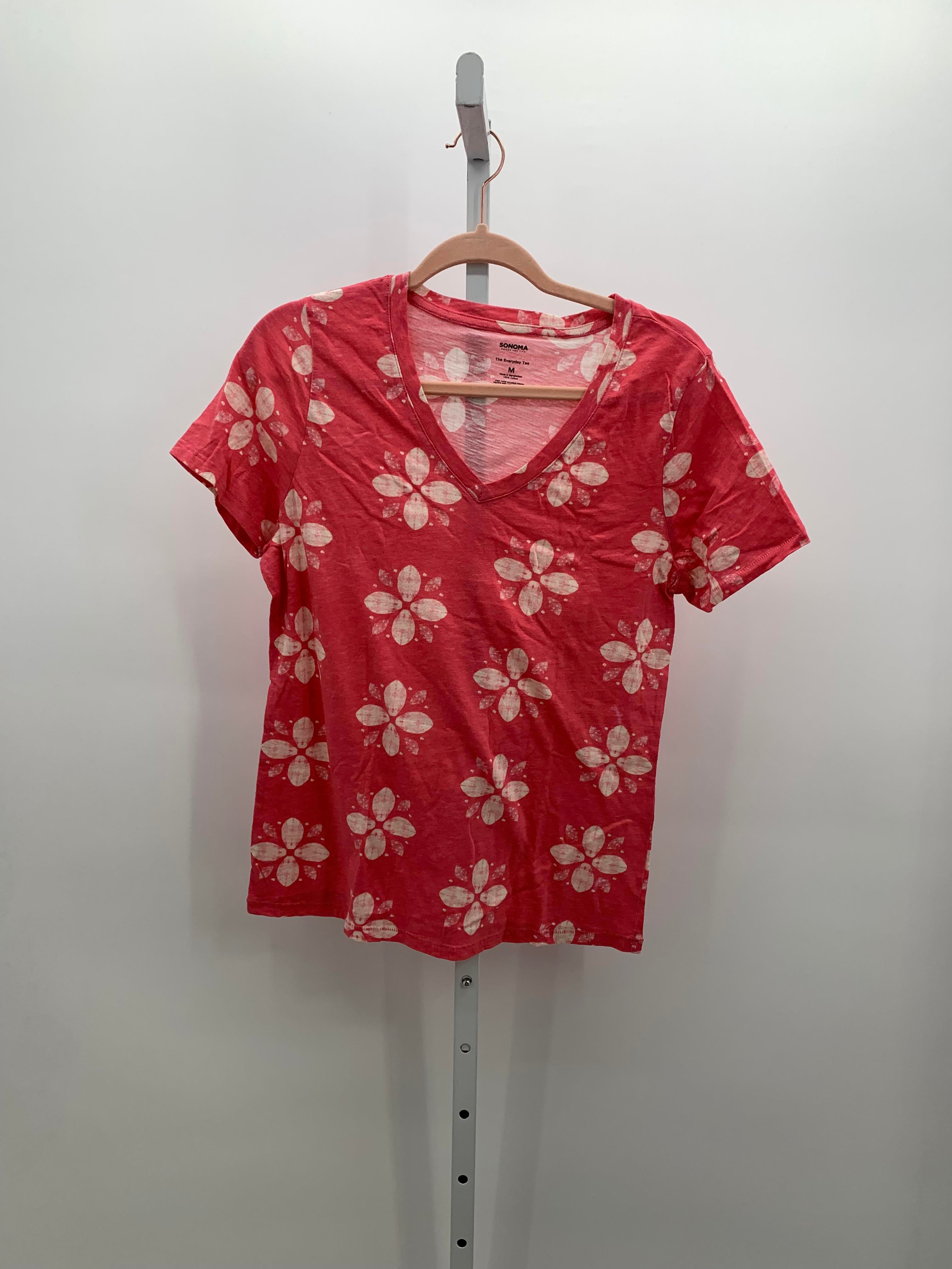 Sonoma Size Medium Misses Short Sleeve Shirt