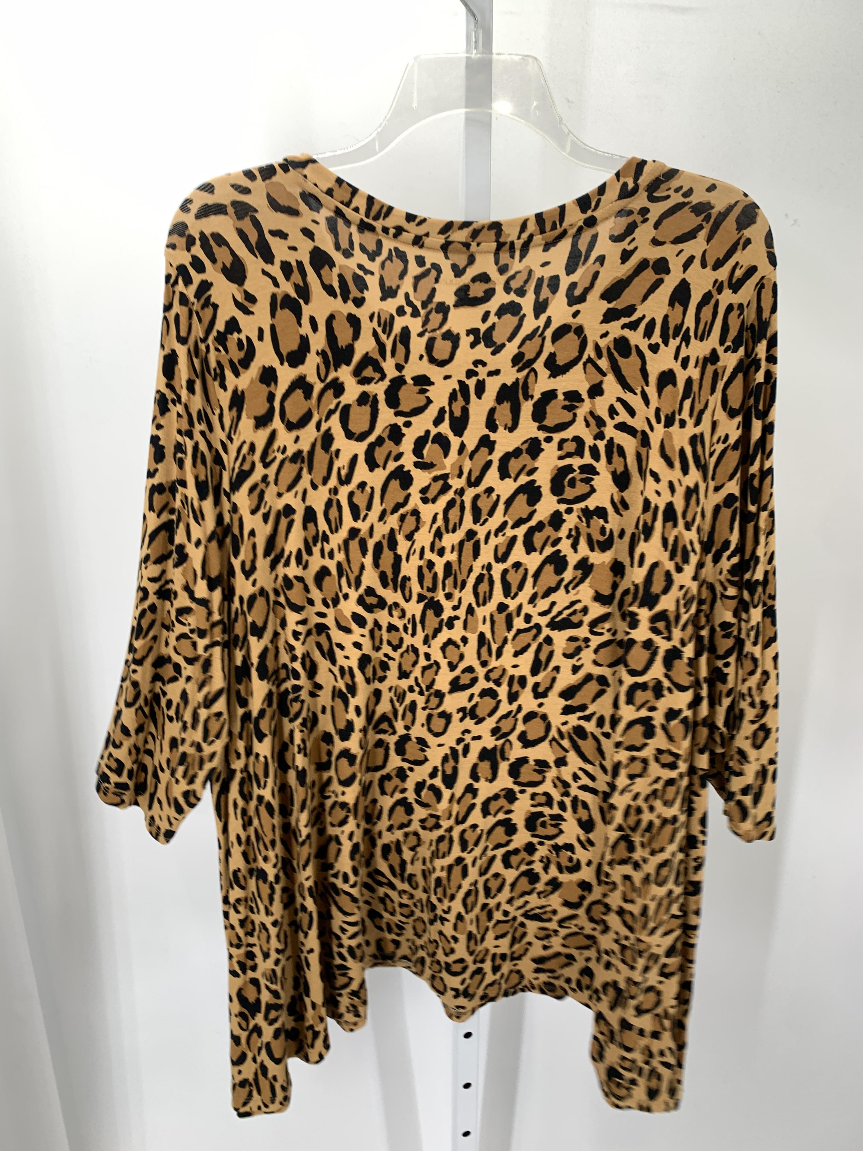Jessica Leigh Size 30/32 W Womens 3/4 Sleeve Shirt