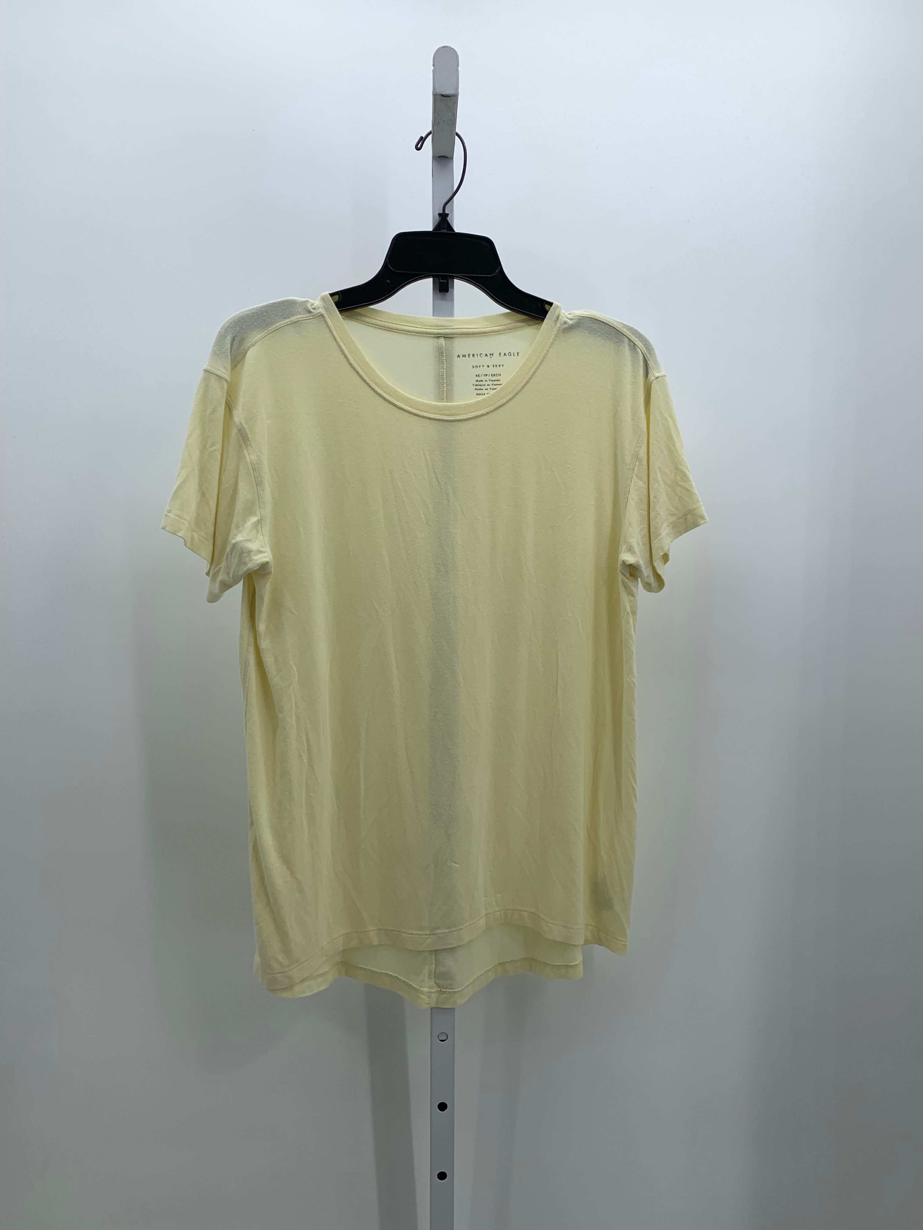American Eagle Size X Small Misses Short Sleeve Shirt