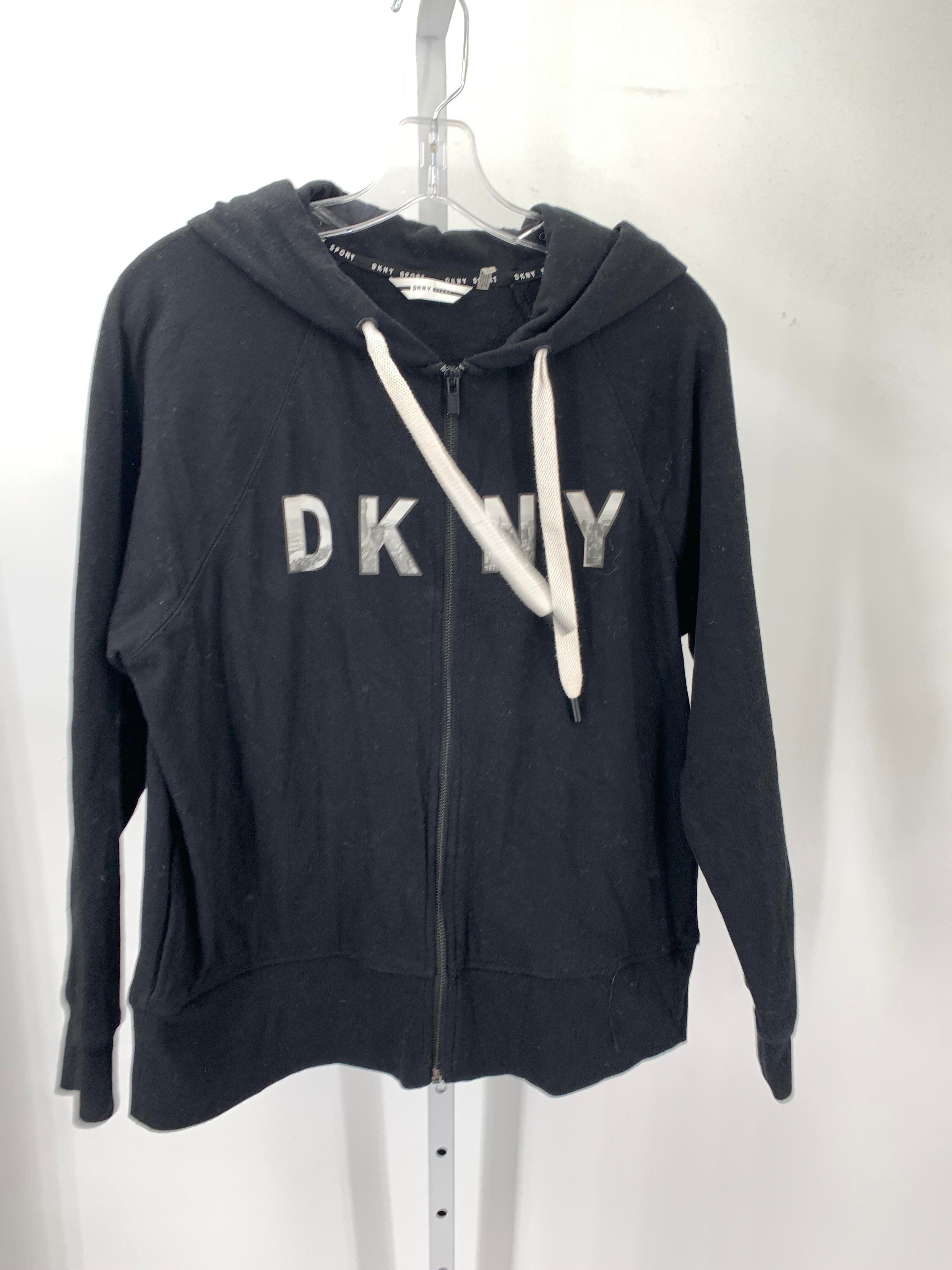 DKNY Size Medium Misses Sweat Jacket
