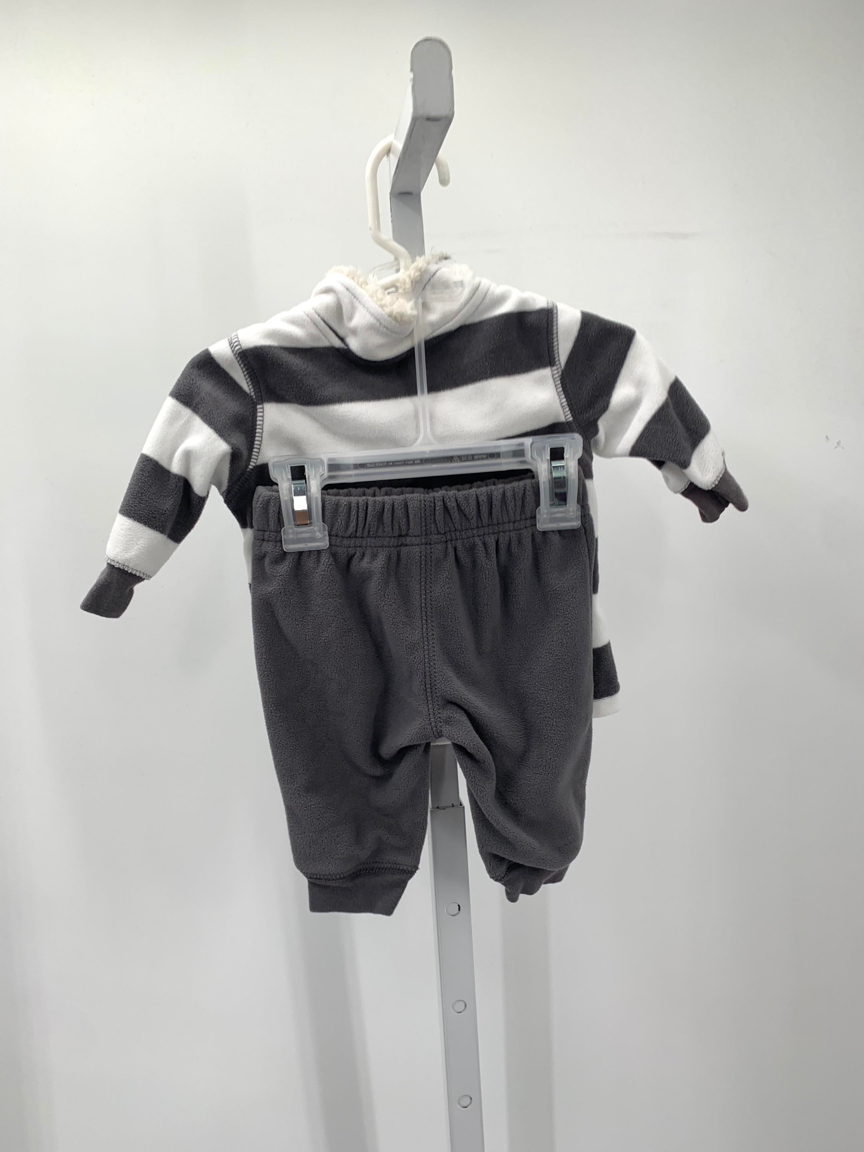 WHITE STRIPES FLEECE SHIRT AND PANTS